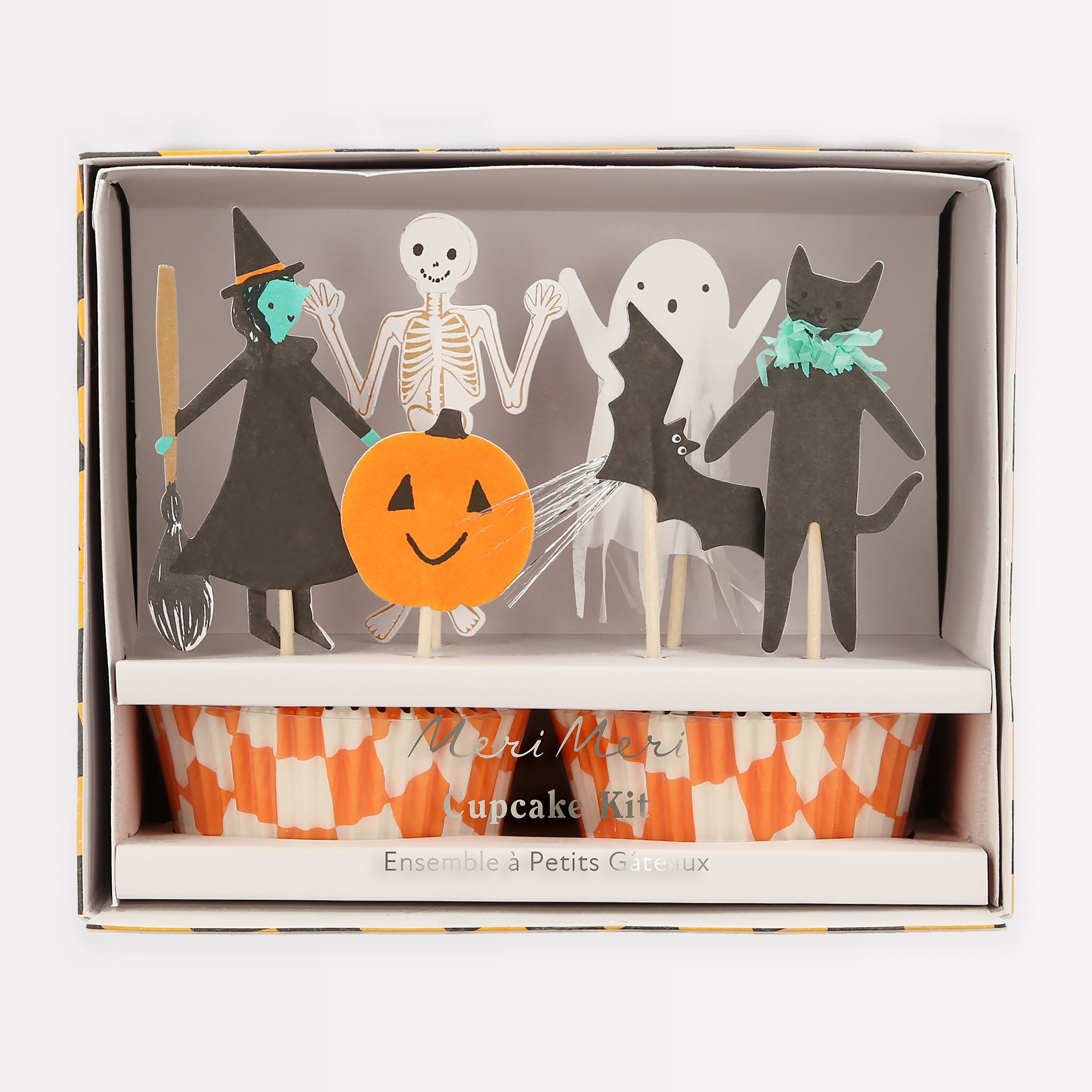 Happy Halloween Cupcake Kit(24 Pack)
