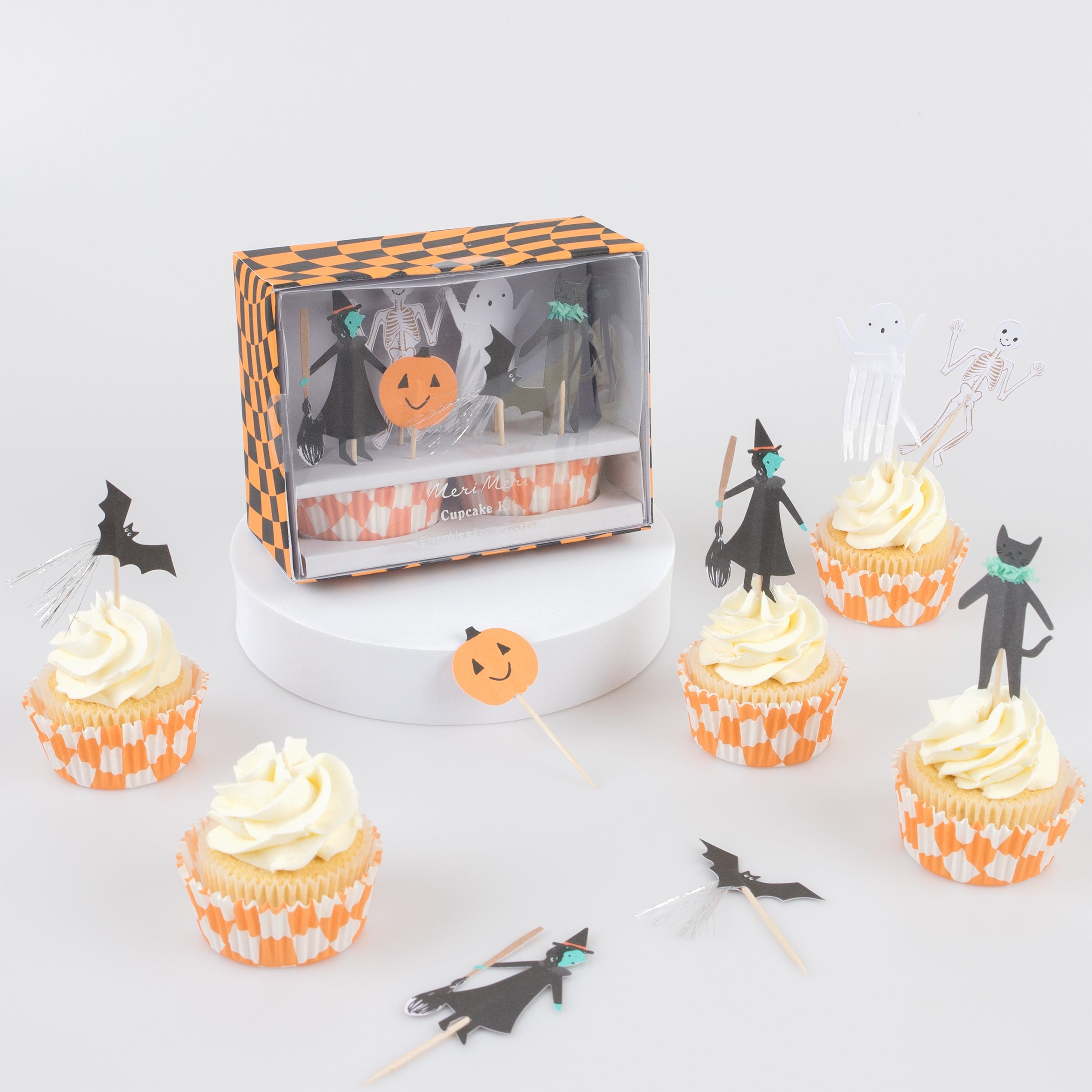Happy Halloween Cupcake Kit(24 Pack)