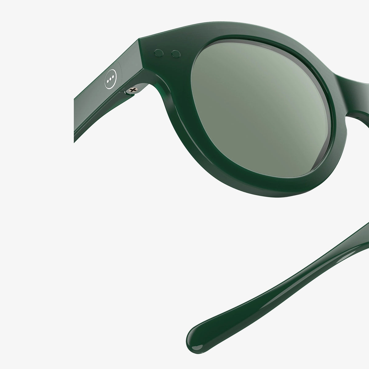Lunettes de soleil vertes "KIDS+ #c" pour garçons et filles (3-5 ans)