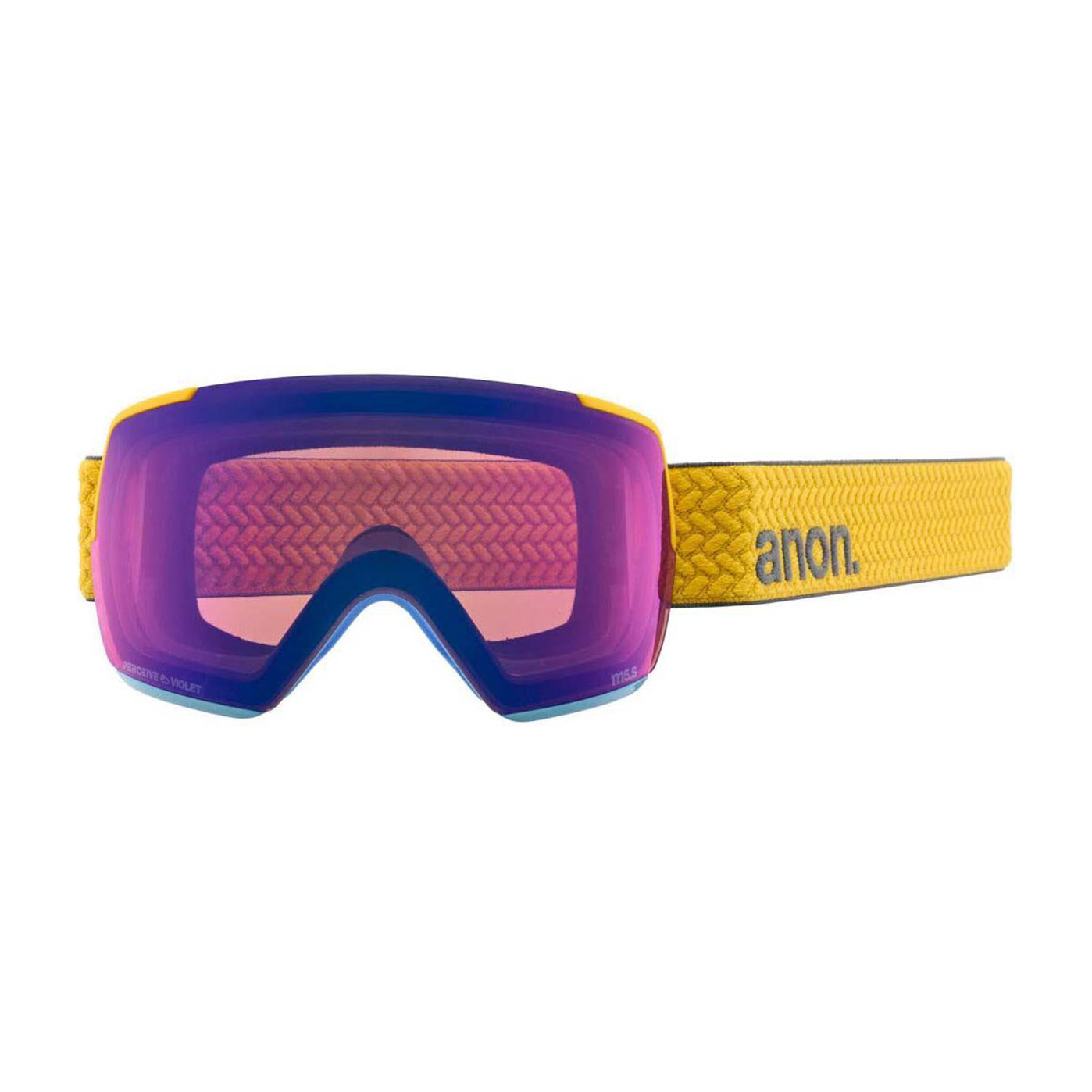 Adult Gold Ski Goggle & Face Mask Set(Anon M5S半球面镜)