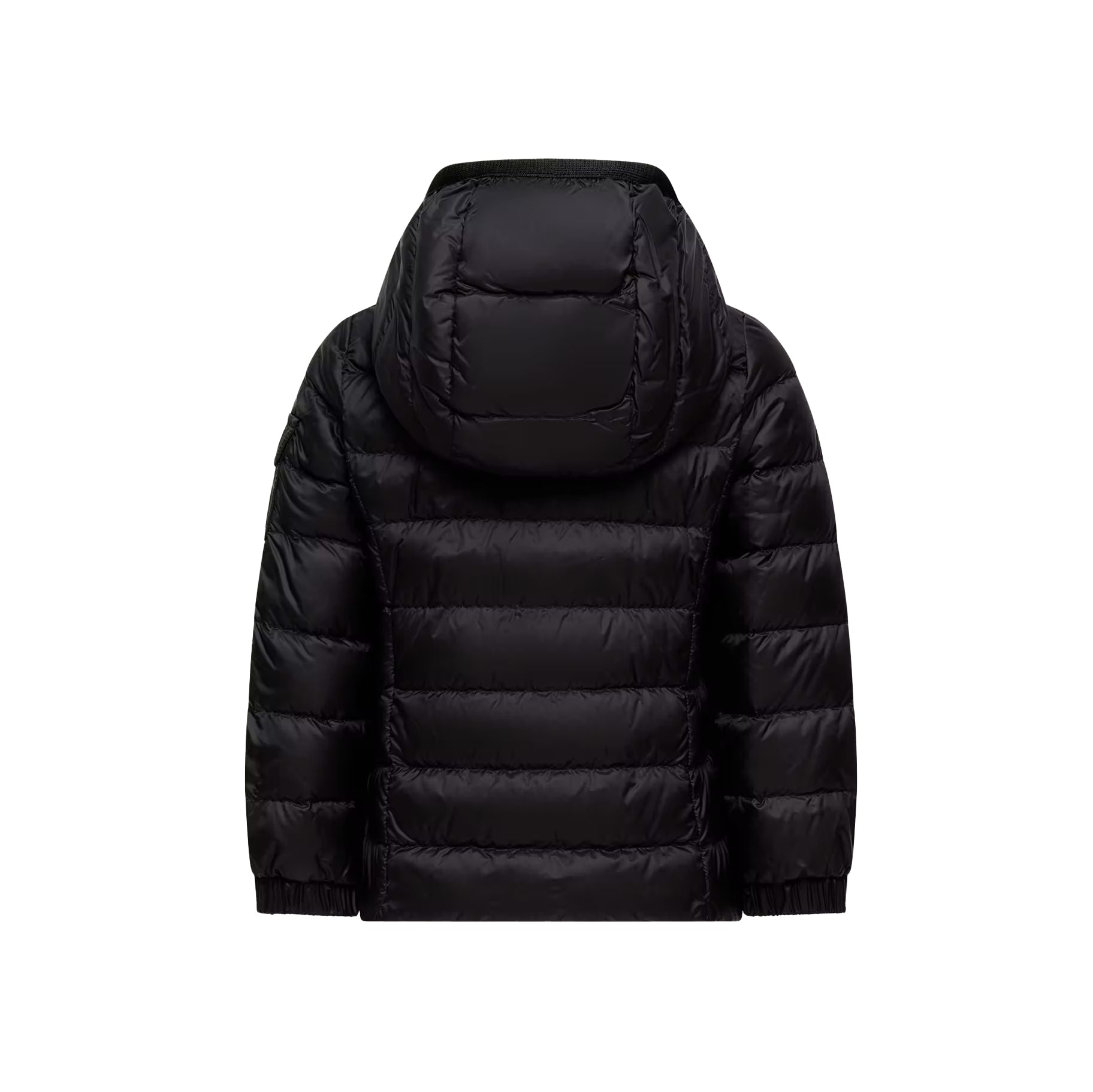 Girls Black "GLES" Padded Down Jacket
