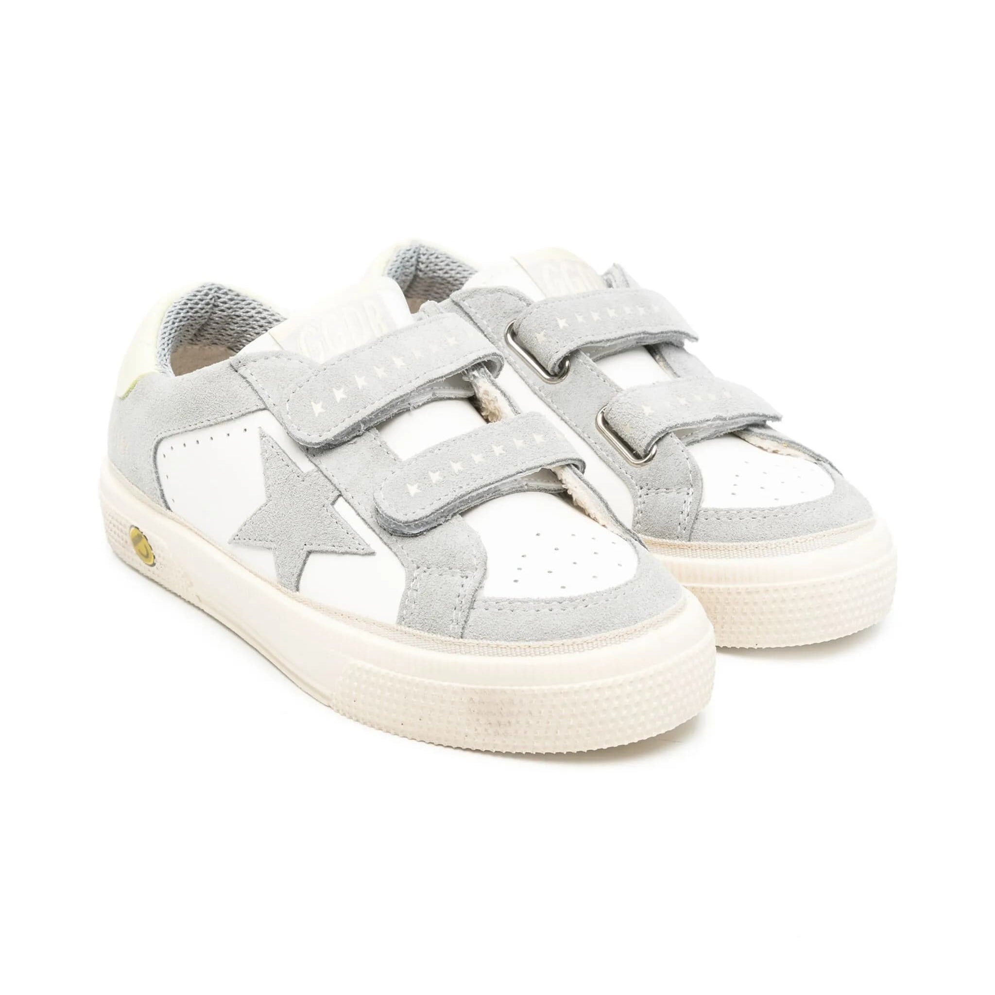 Boys & Girls Light Grey"MAY"Shoes