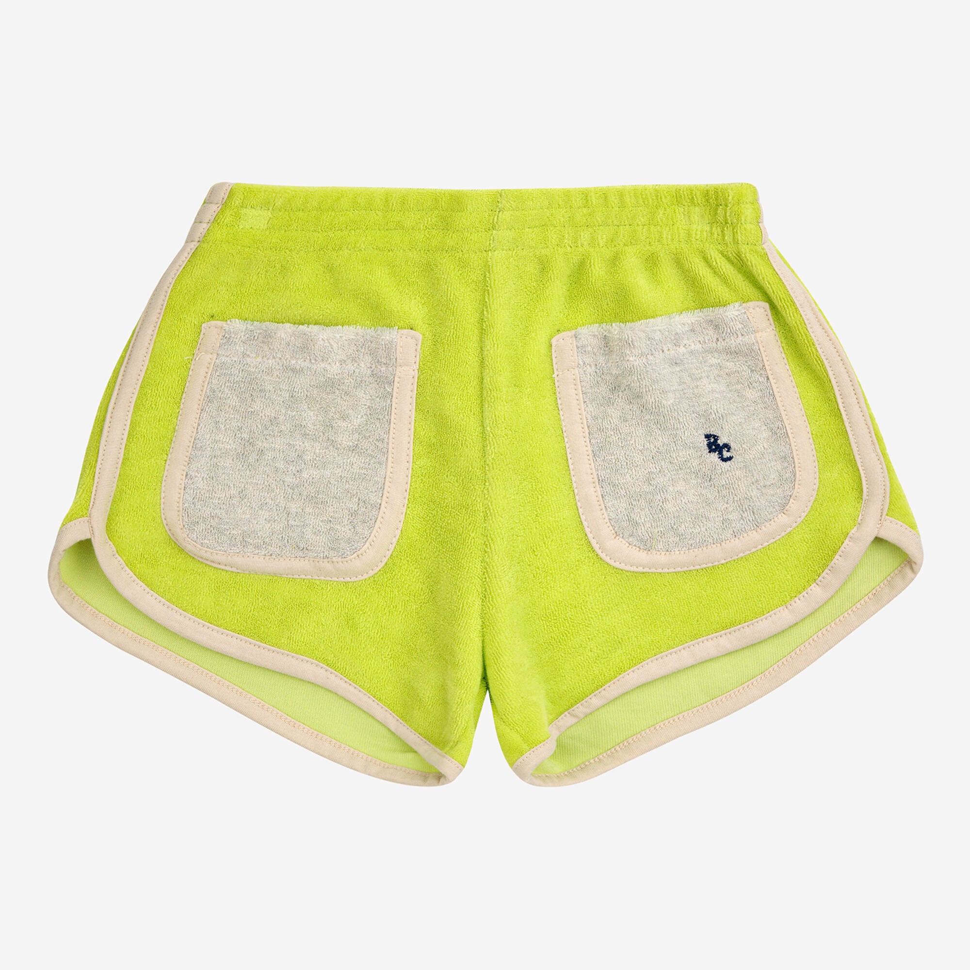 Boys & Girls Green Cotton Shorts