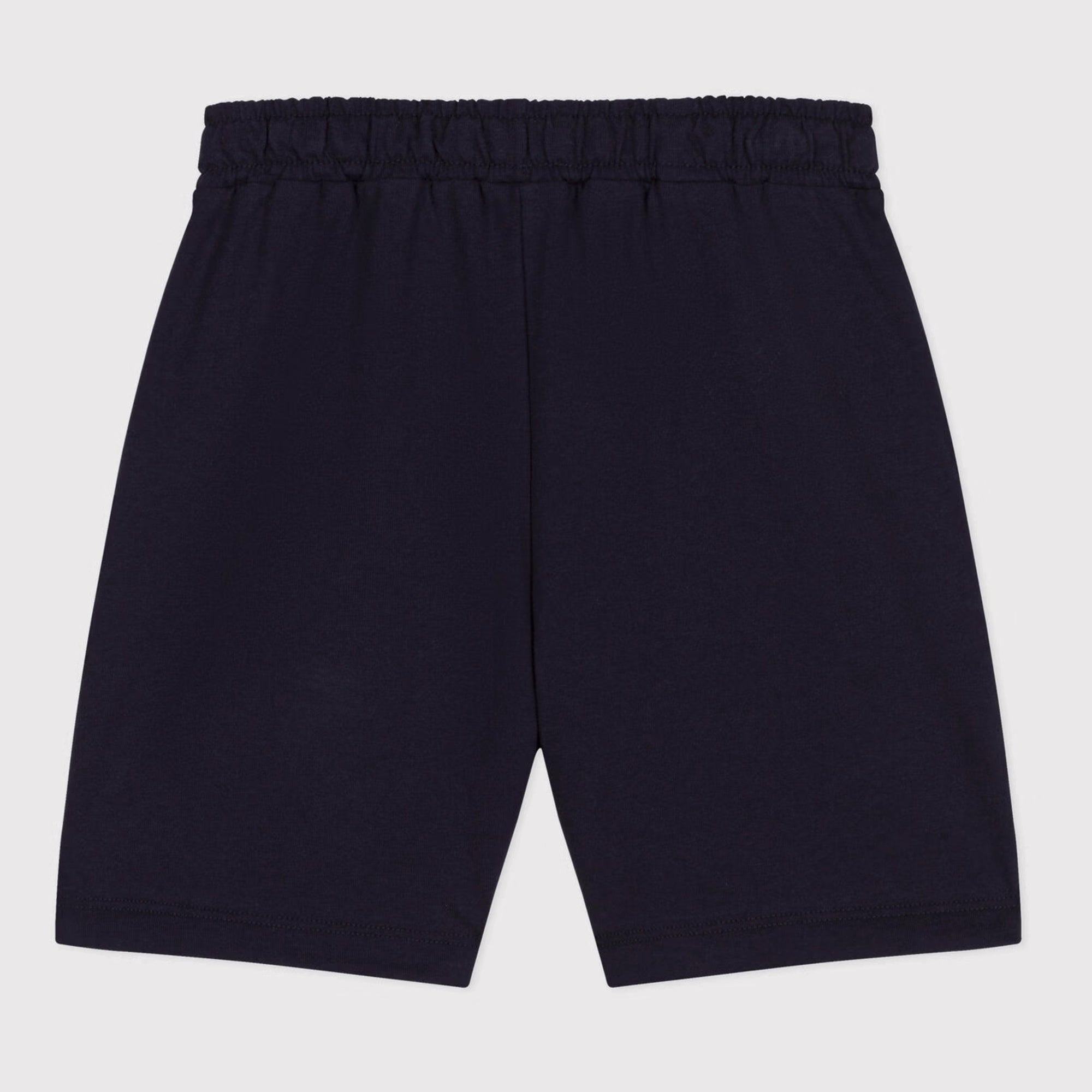 Boys Navy Cotton Shorts