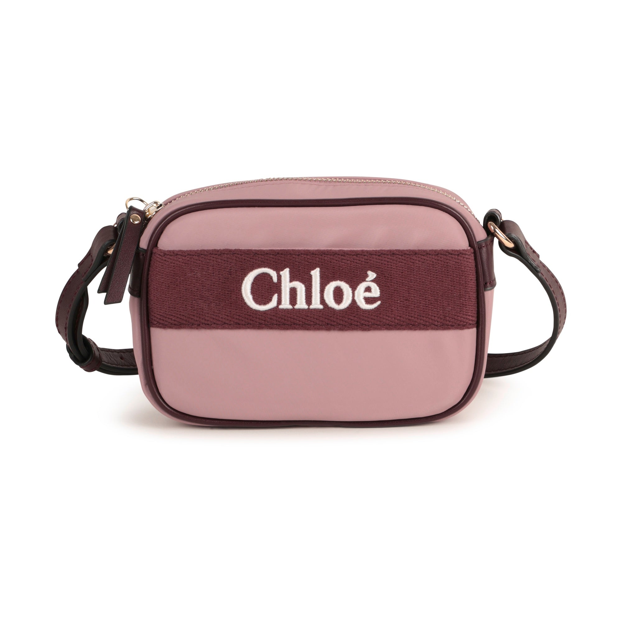 Girls Pink Logo Shoulder Bag(16x11x5cm)