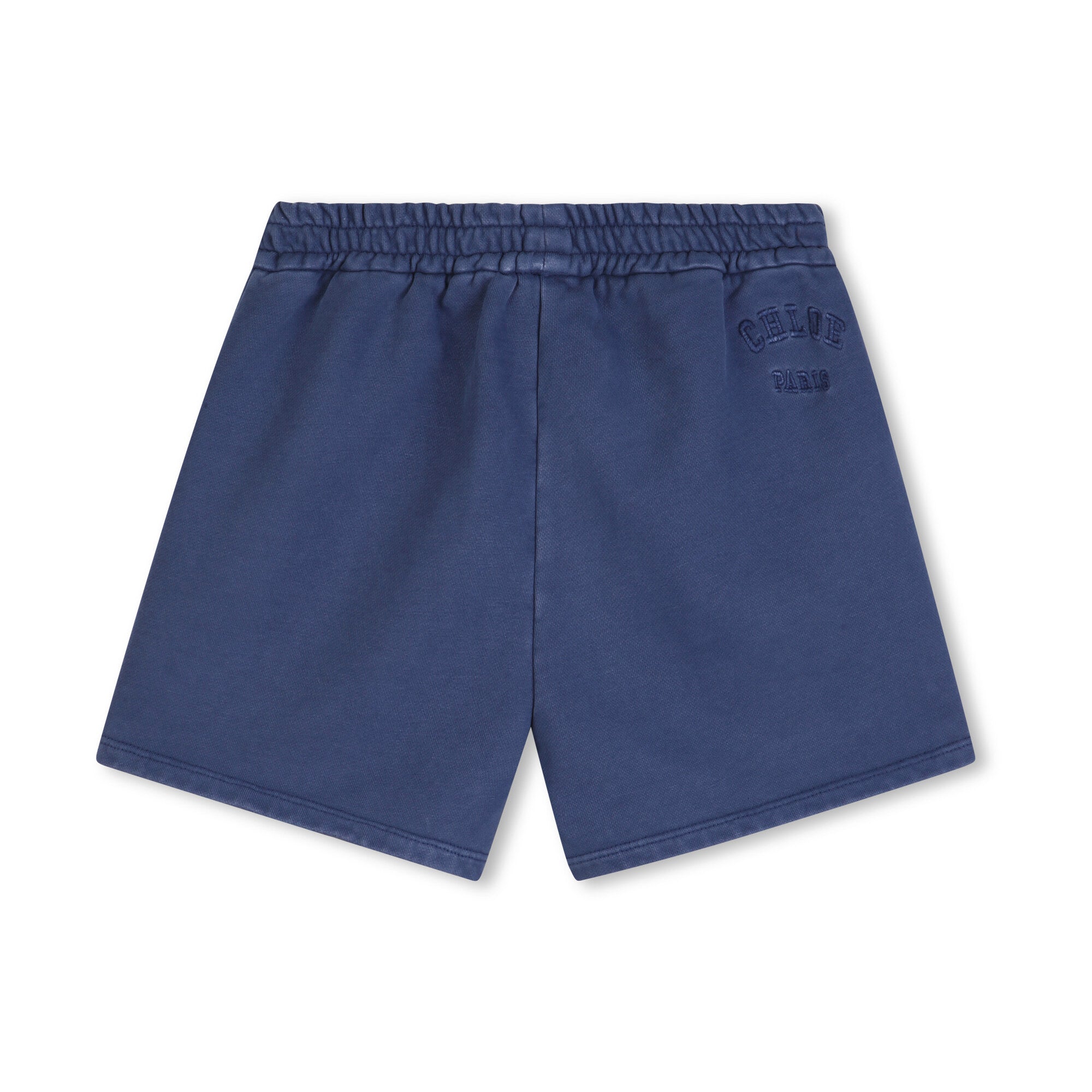 Girls Blue Cotton Shorts