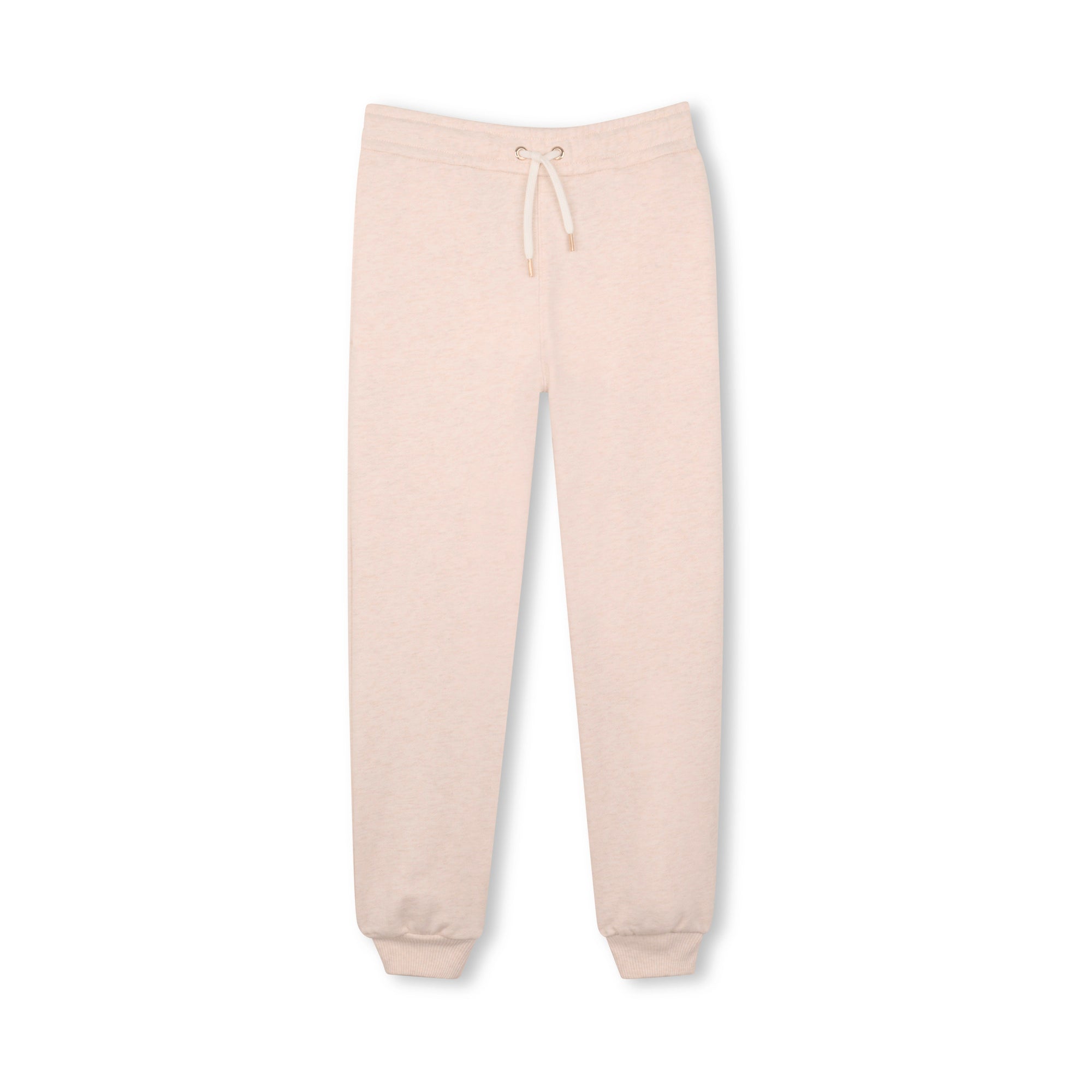 Girls Beige Cotton Trousers