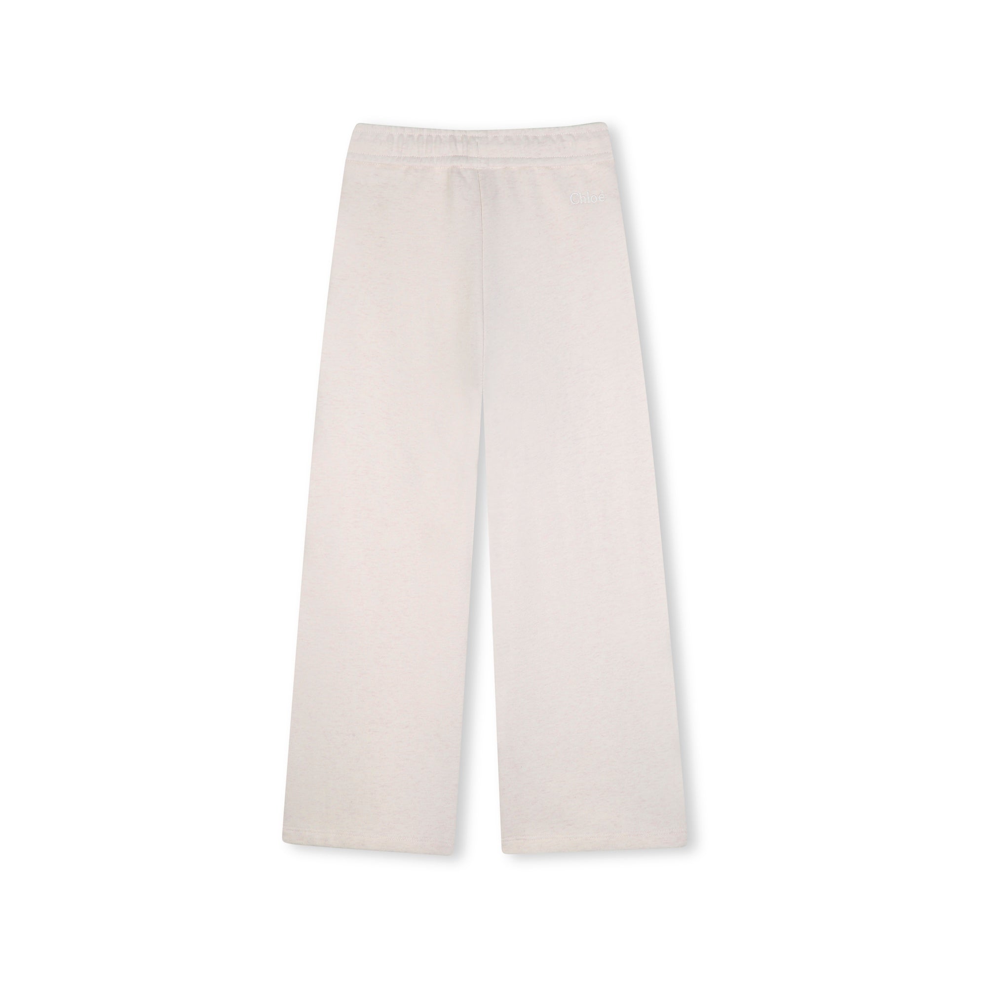 Girls Beige Cotton Trousers