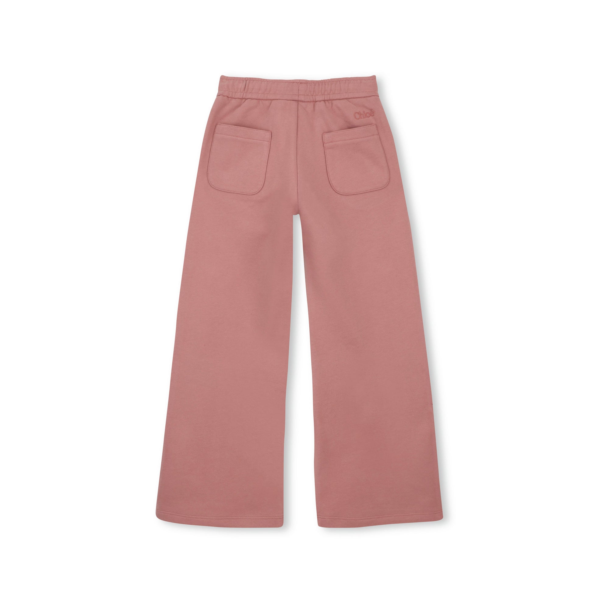 Girls Pink Cotton Trousers