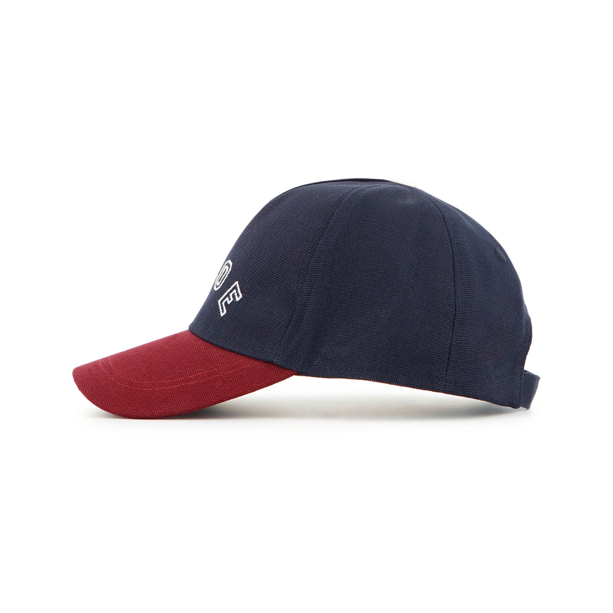 Girls Blue Logo Cotton Cap