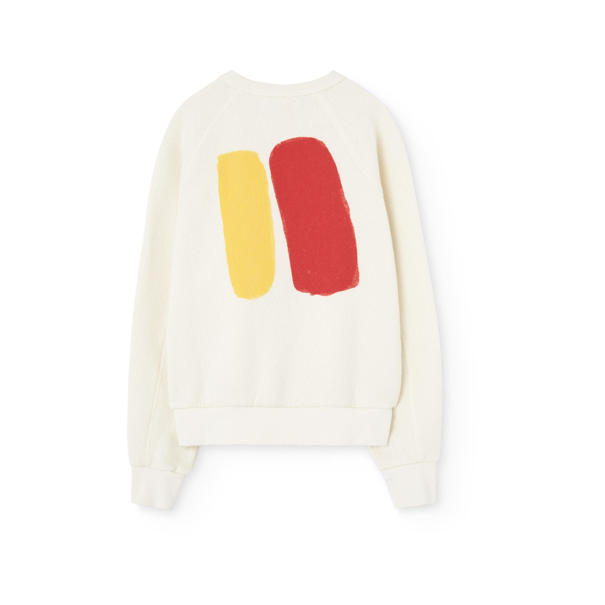Boys & Girls White Cotton Sweatshirt