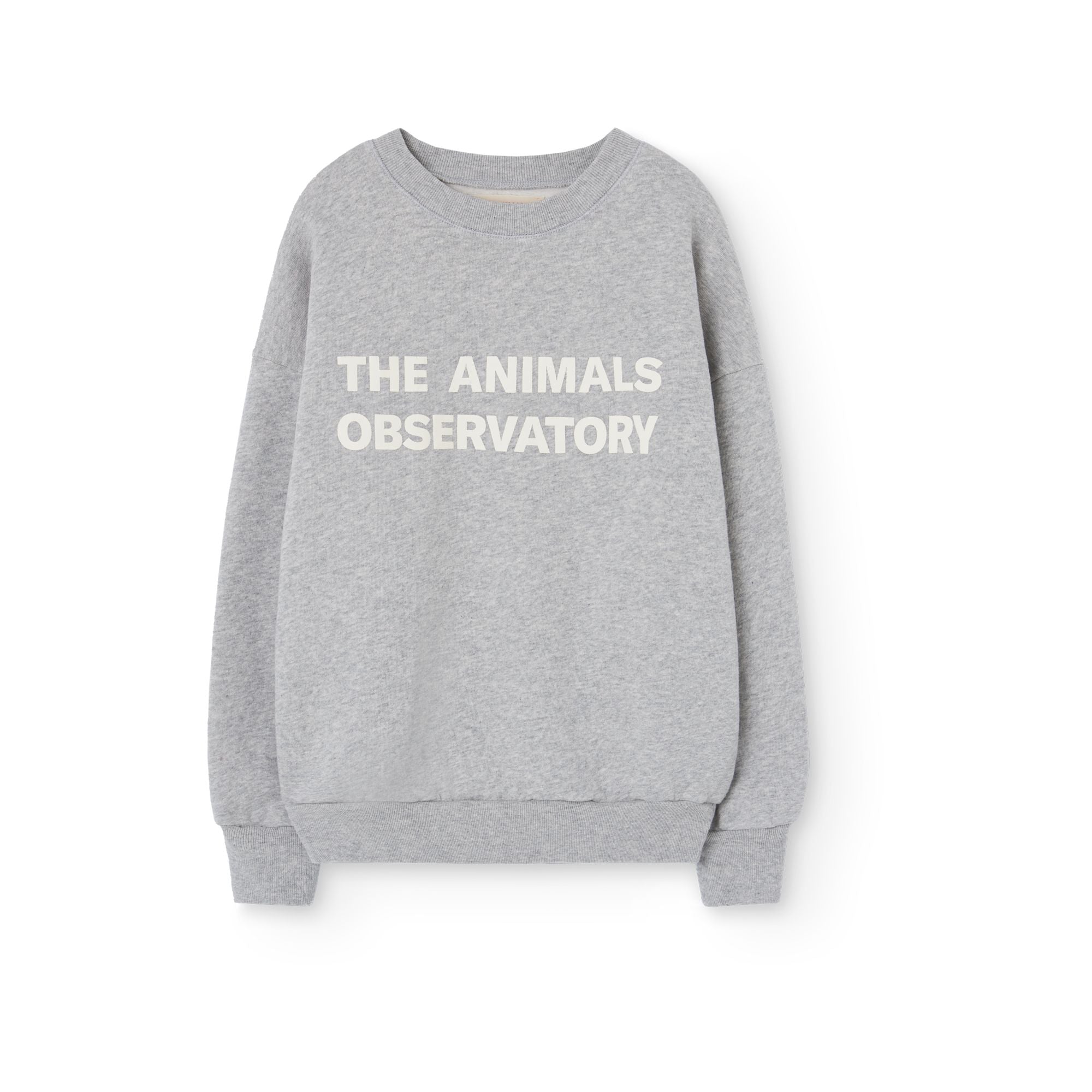 Boys & Girls Light Grey Logo Cotton Sweatshirt