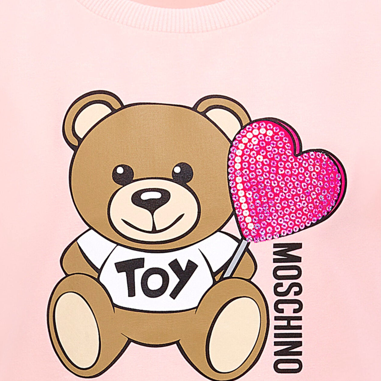 Girls Pink Printed Cotton T-Shirt