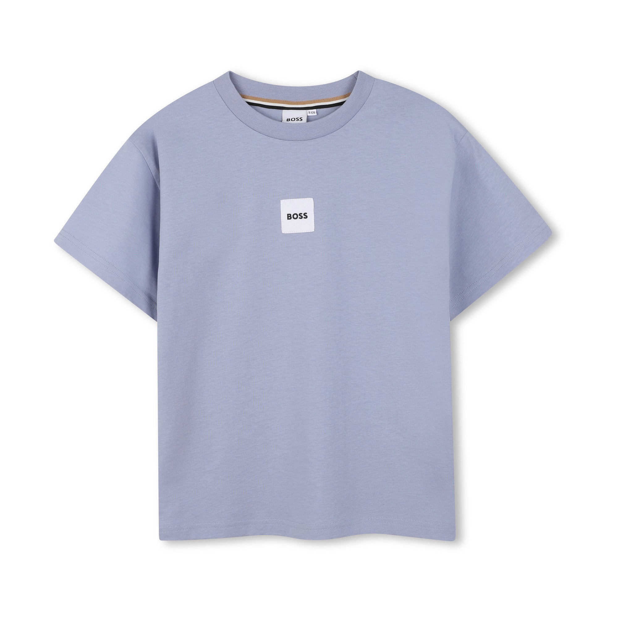 Boys Blue Cotton T-Shirt