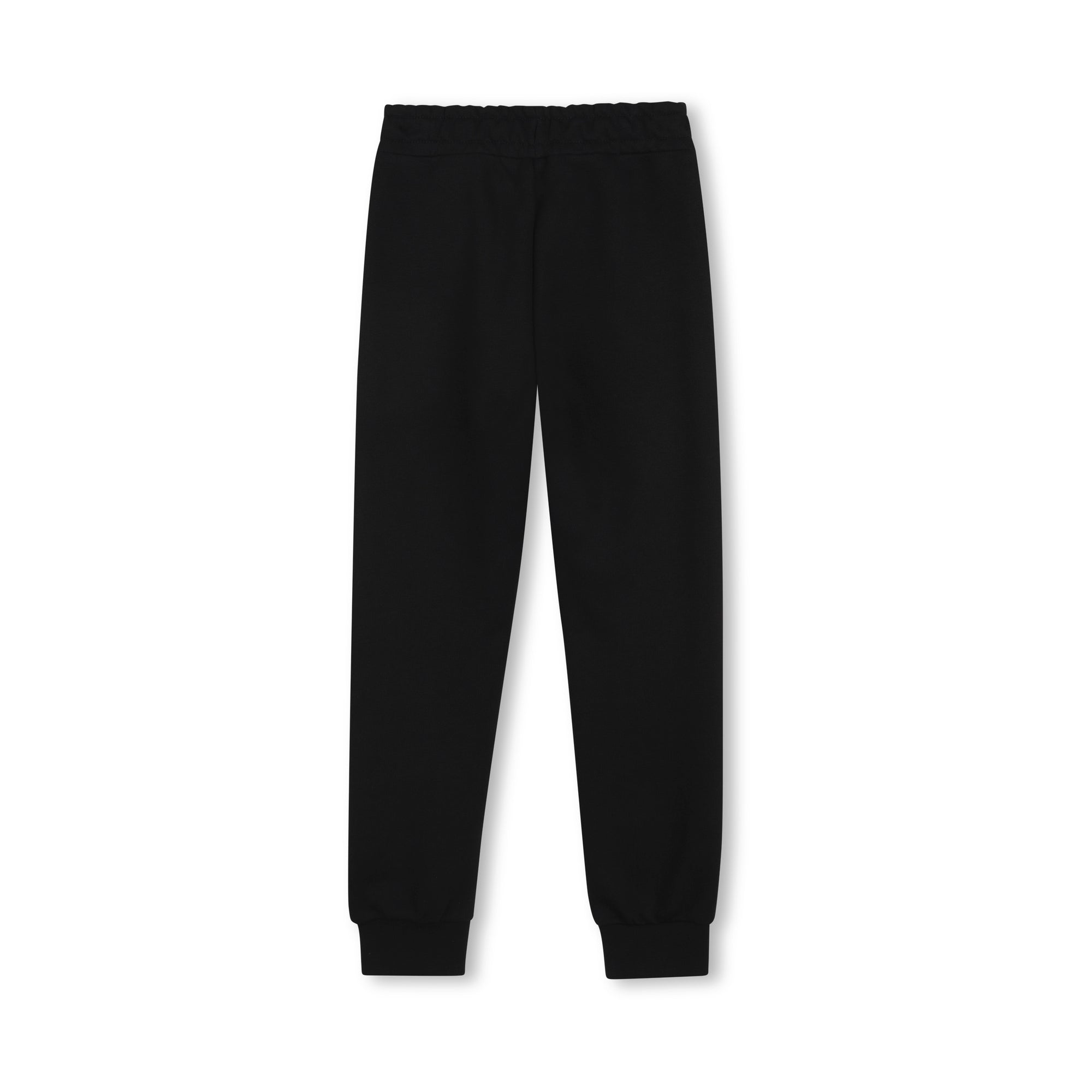 Boys Black Cotton Trousers