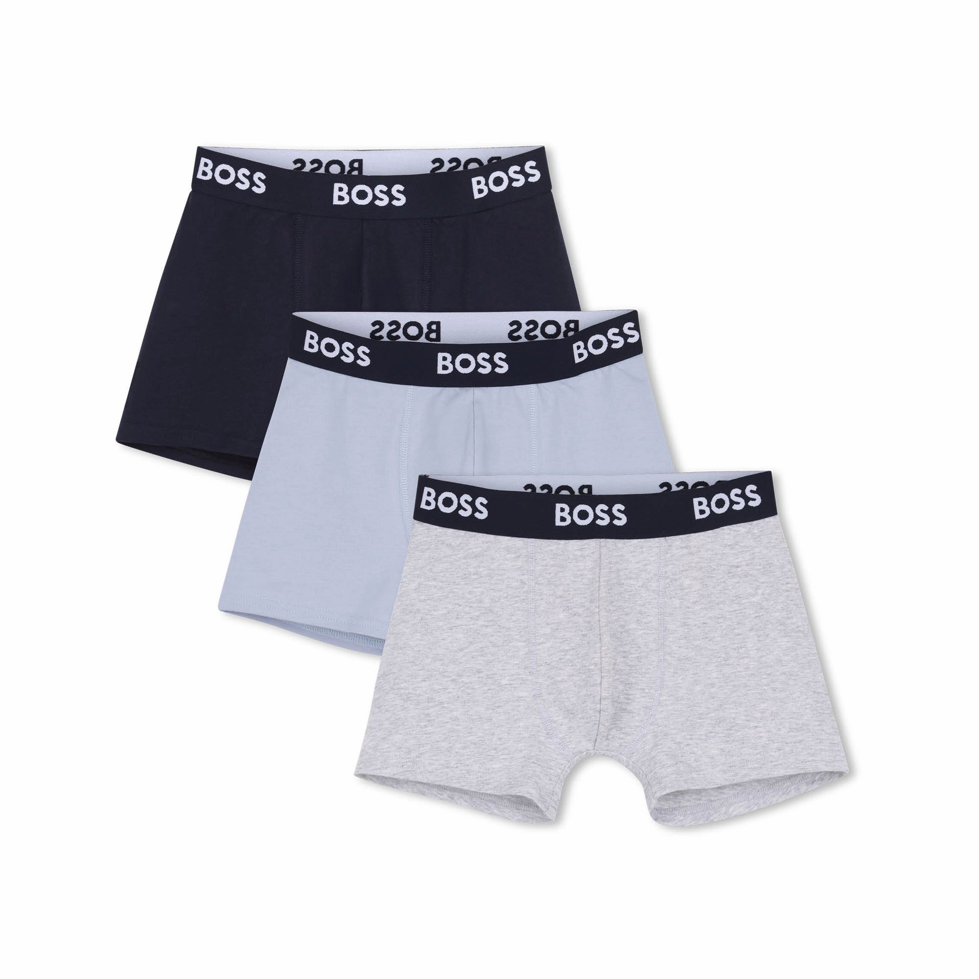 Boys Tricolor Cotton Underwear Set(3 Pack)