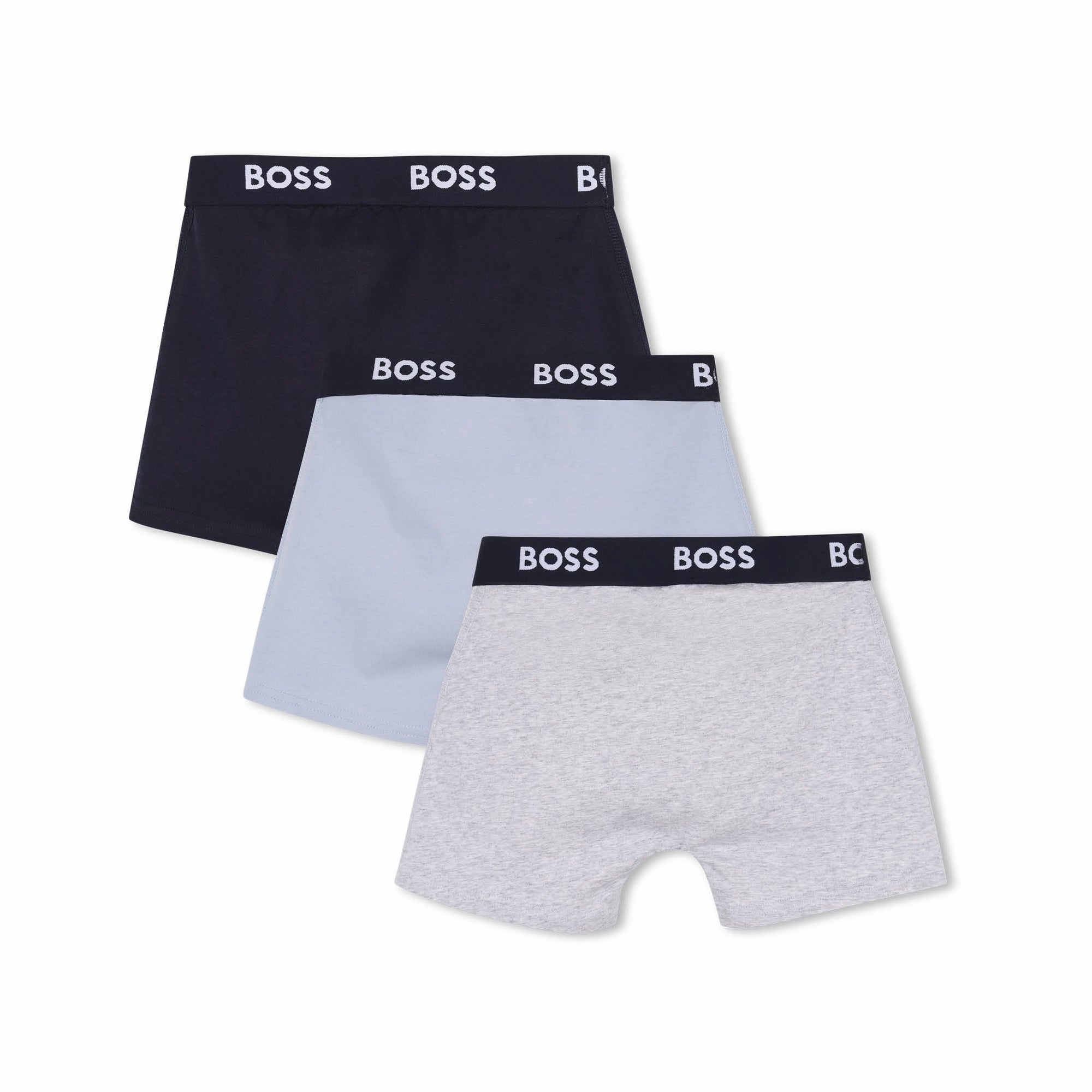 Boys Tricolor Cotton Underwear Set(3 Pack)
