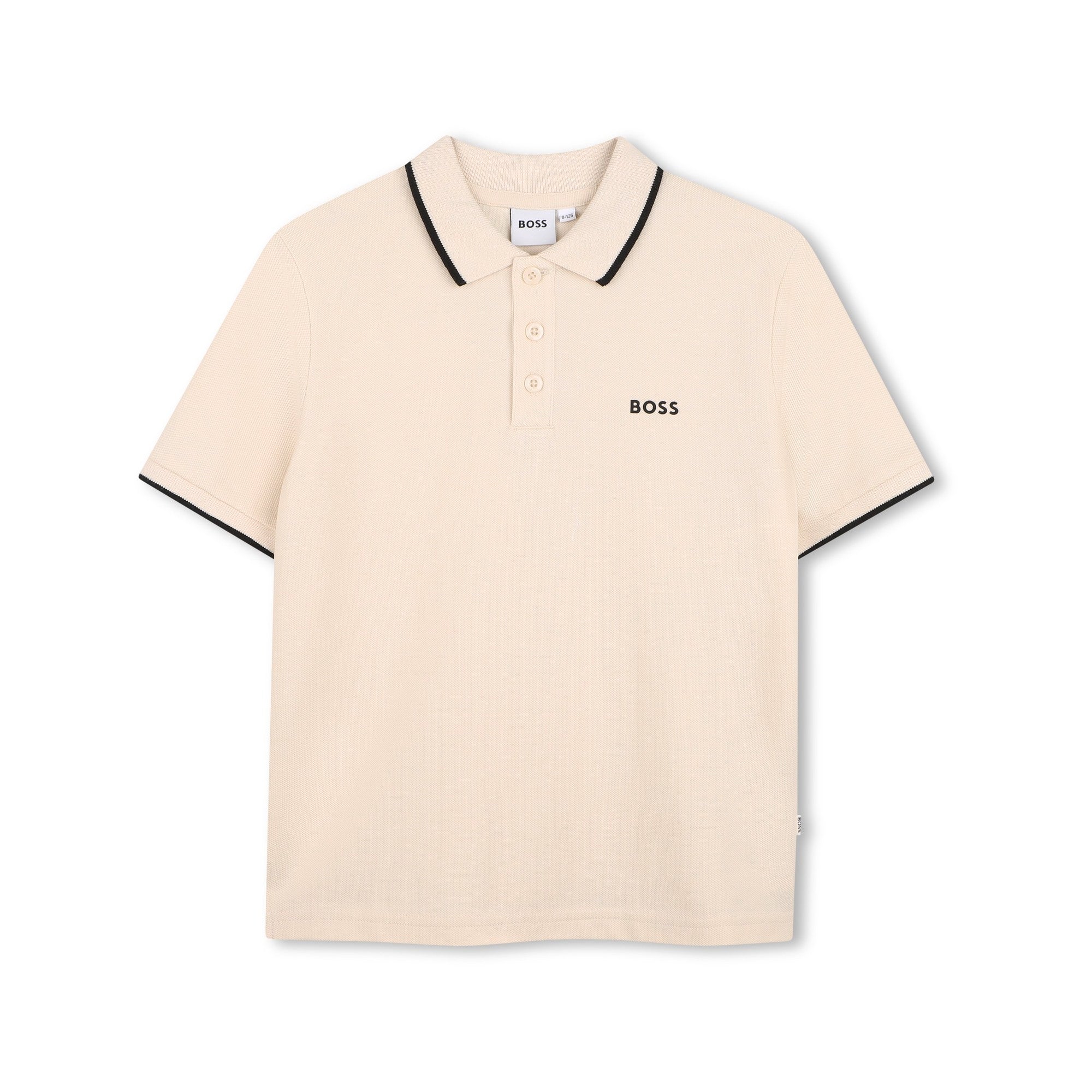Boys Vanilla Cotton Polo Shirt