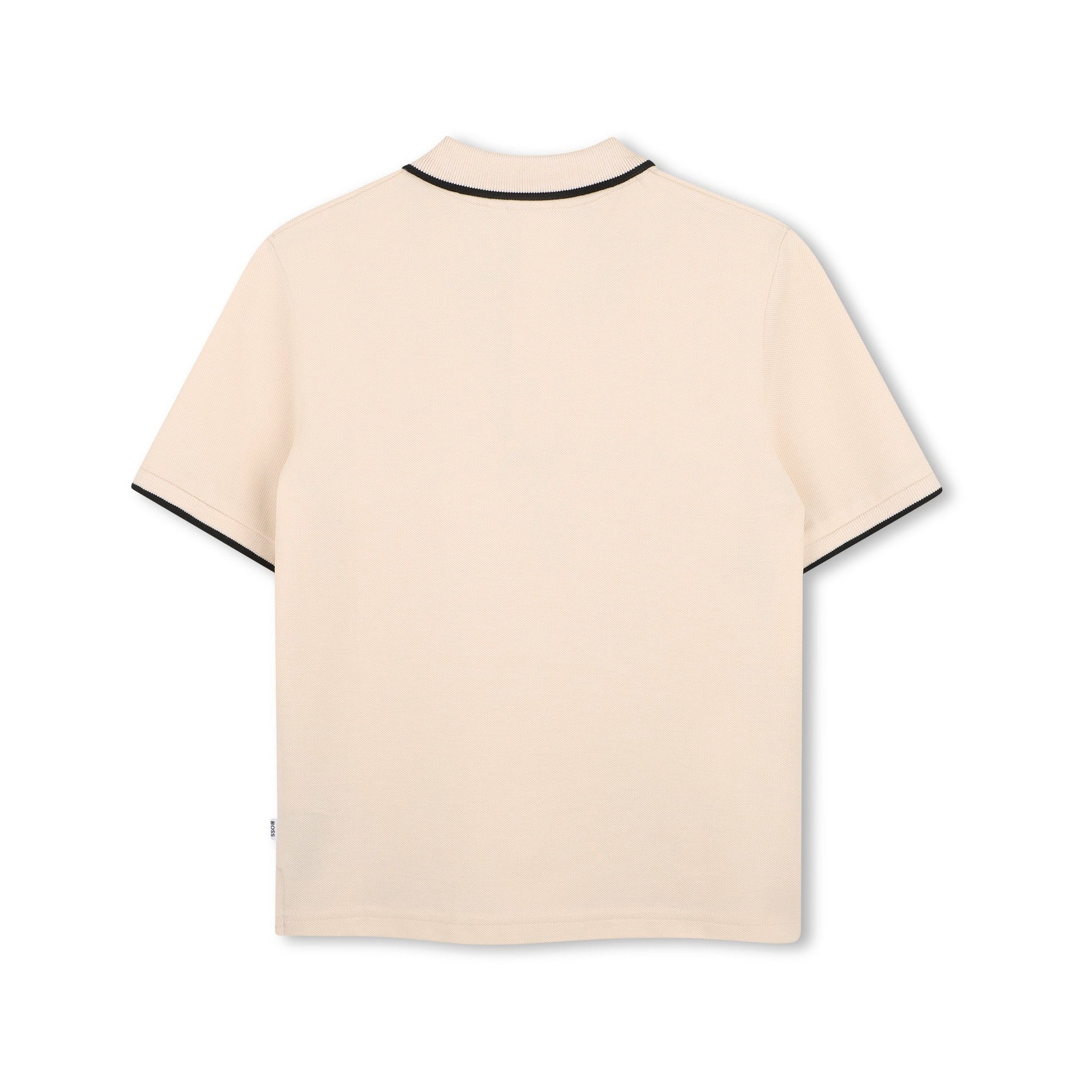 Boys Vanilla Cotton Polo Shirt