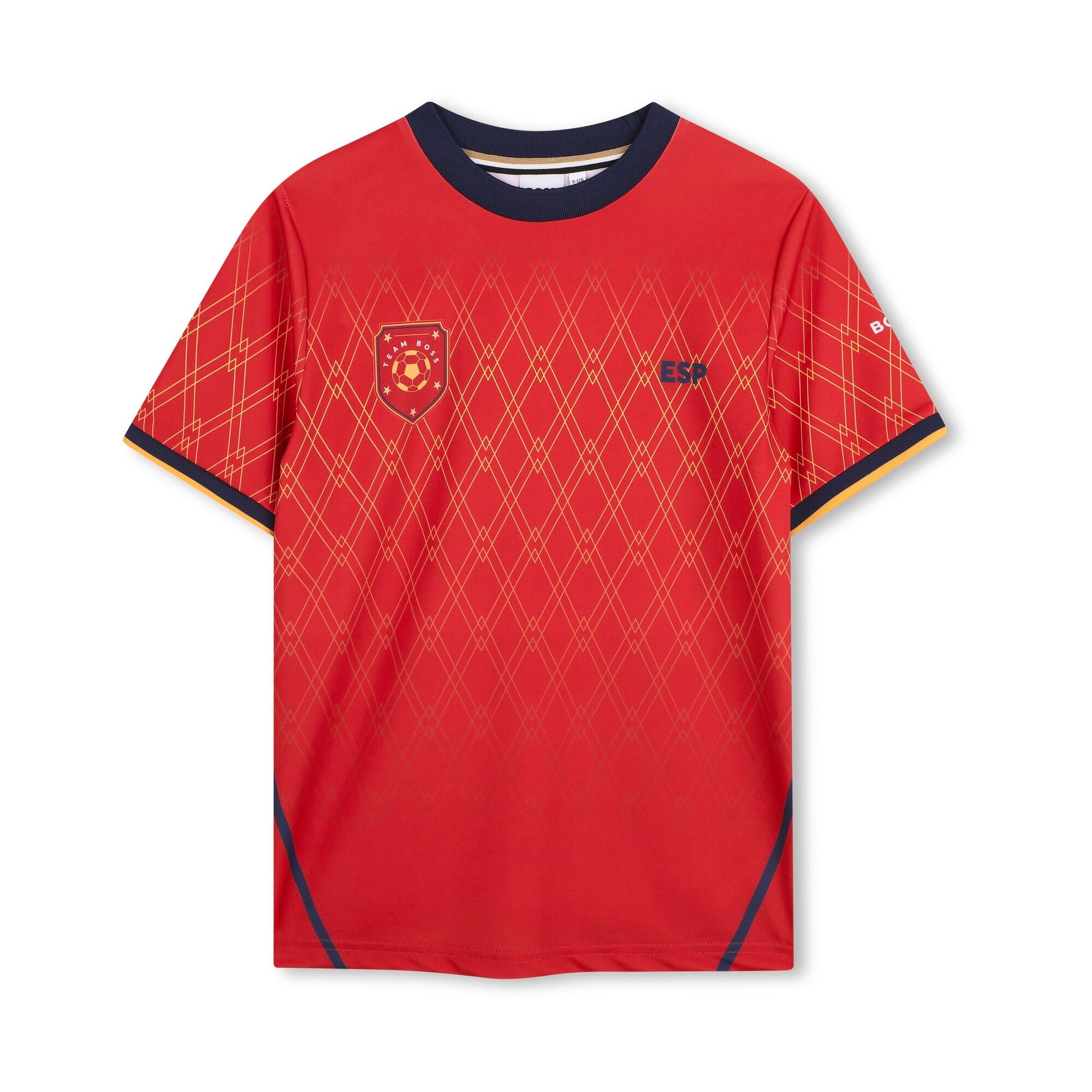 Boys Red Football World Cup T-Shirt