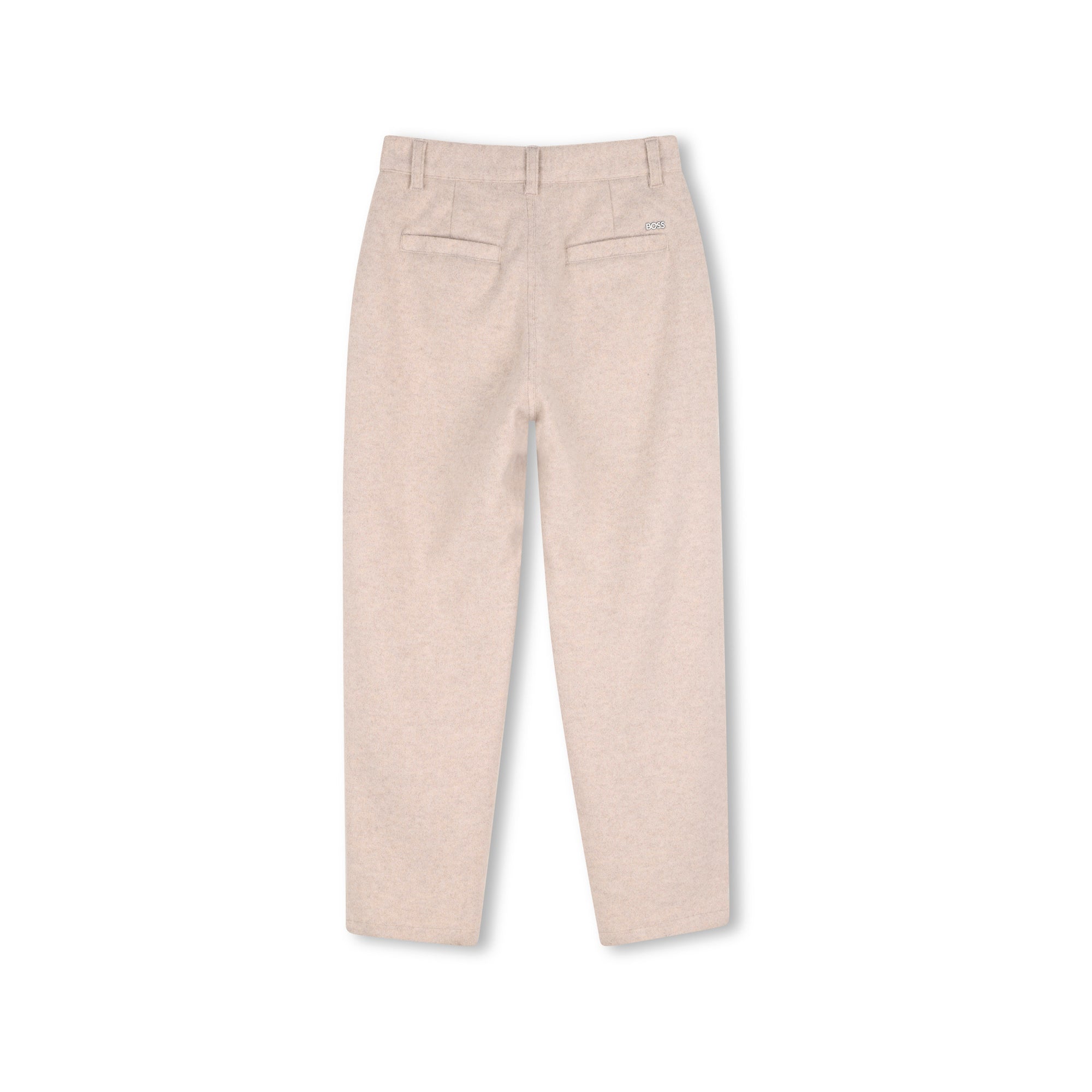 Boys Beige Trousers