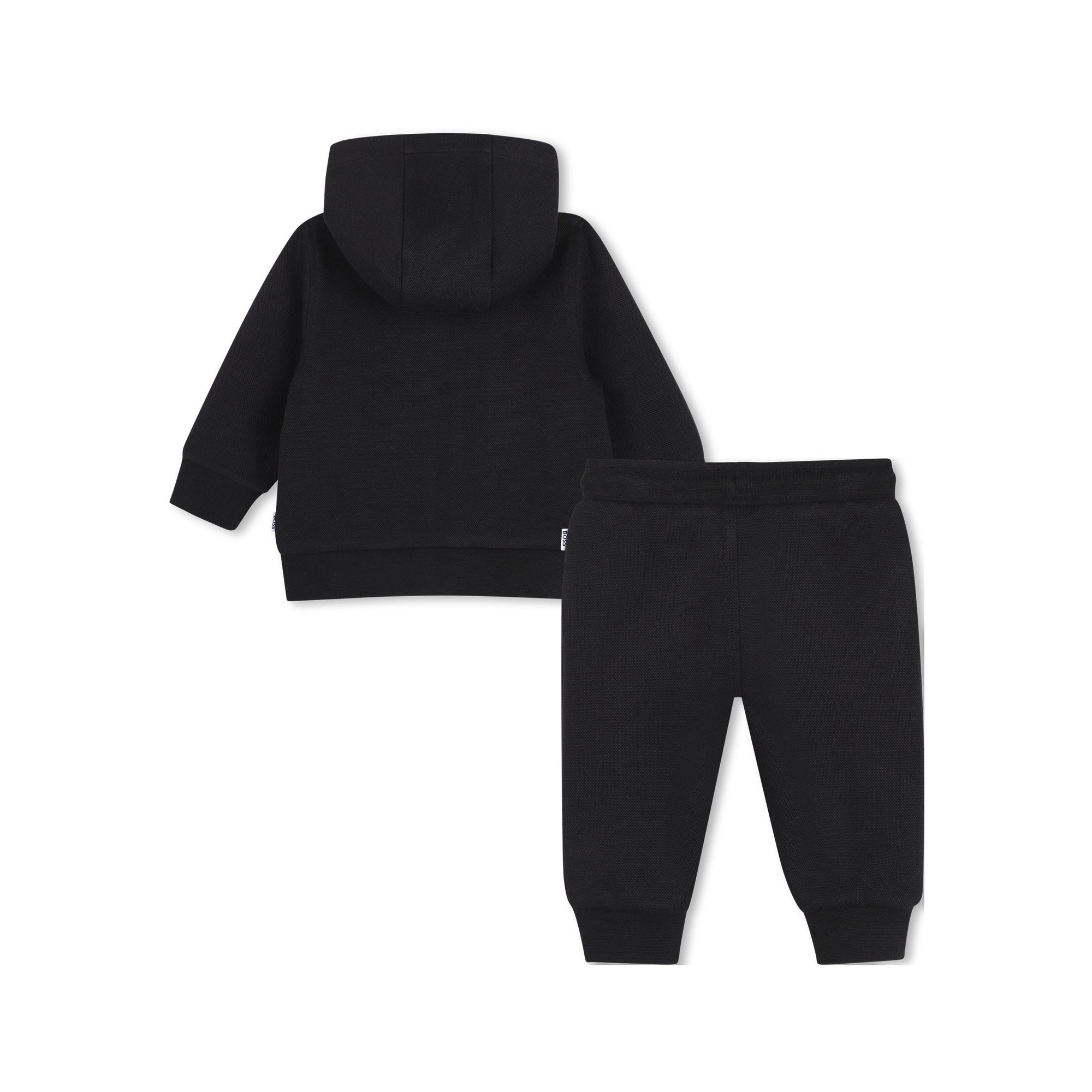 Baby Boys Black Cotton Set