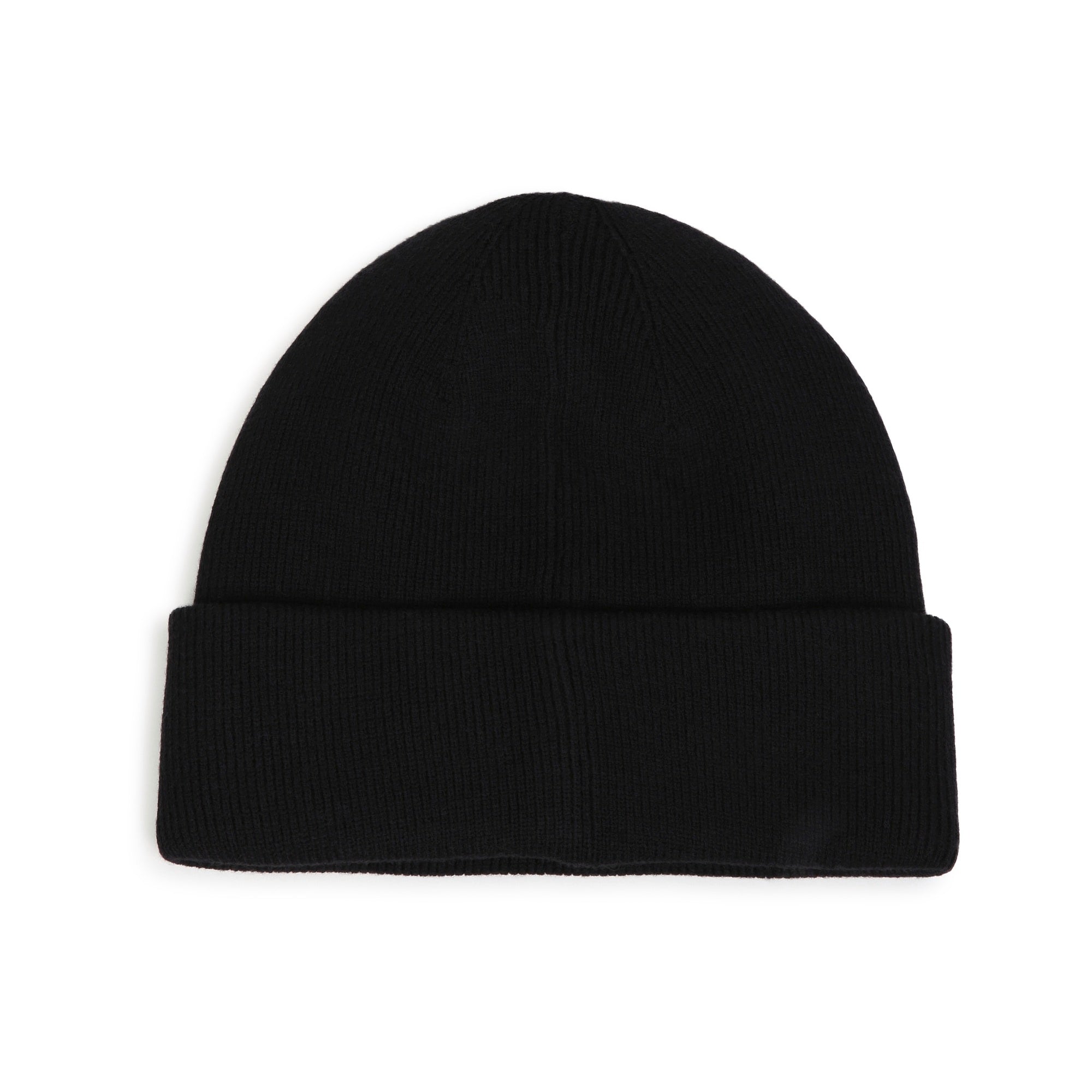Boys Black Logo Knit Hat