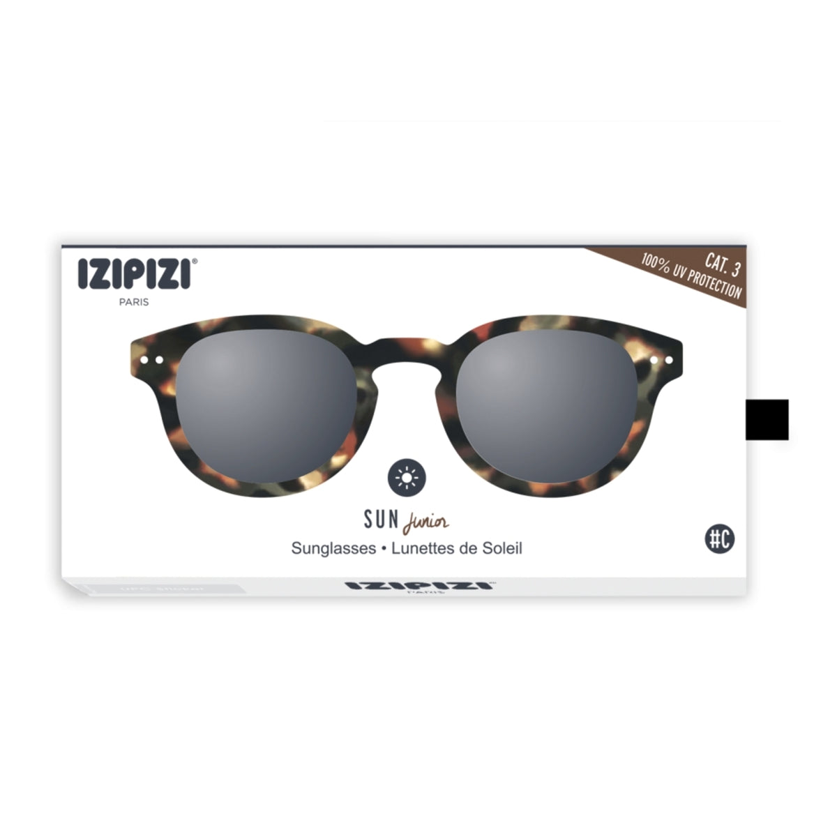 Lunettes de soleil marron "SUN #C" pour garçons et filles (5-10 ans)