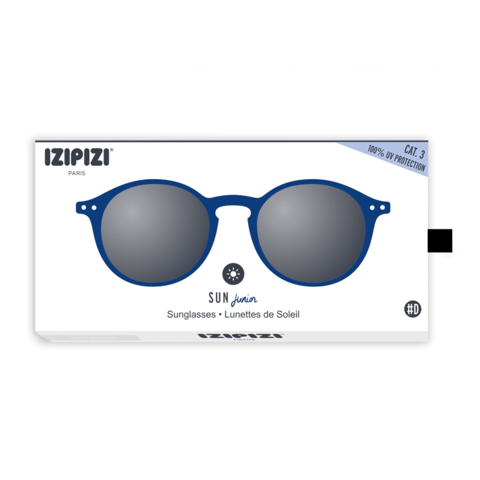 Lunettes de soleil marine "SUN #D" pour garçons et filles (5-10 ans)