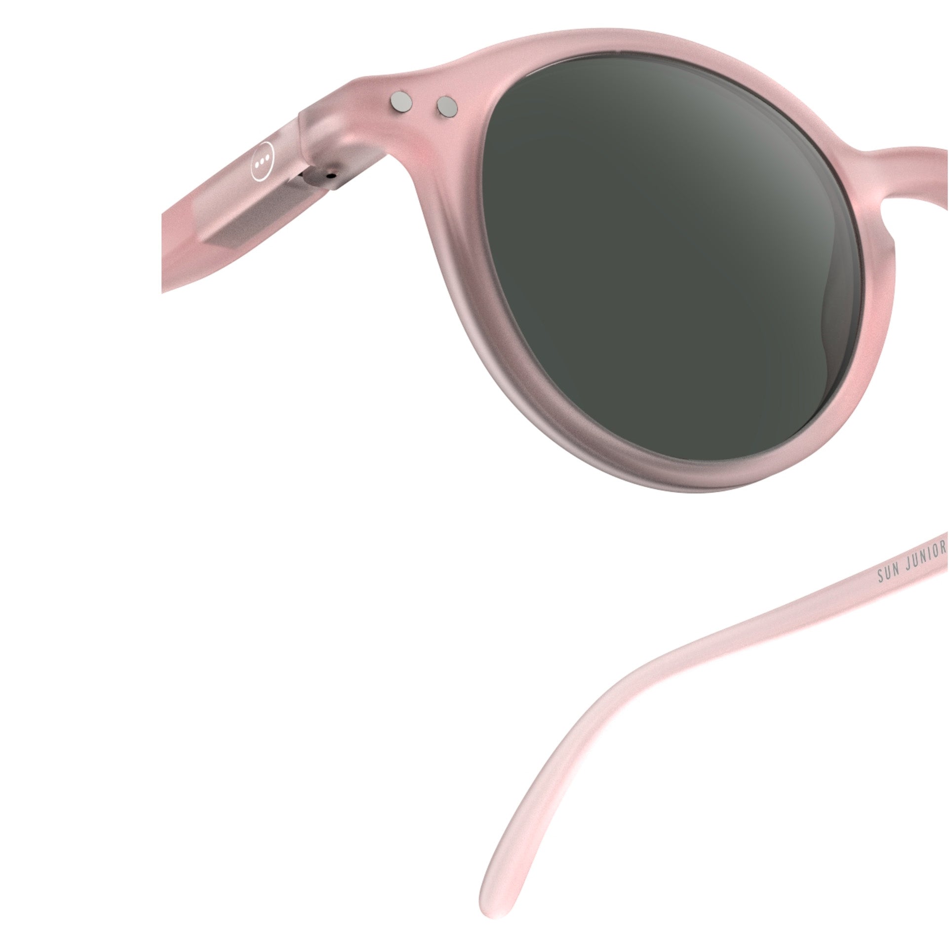 Lunettes de soleil roses « SUN #D » pour garçons et filles (5-10 ans)