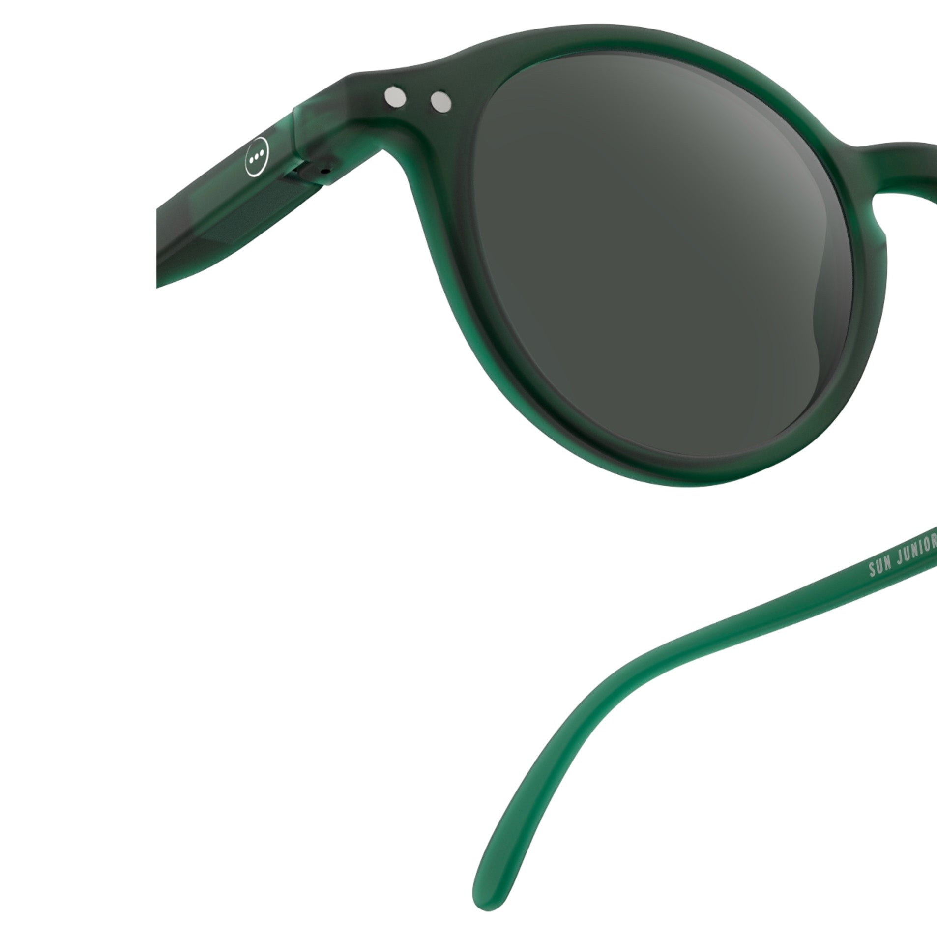 Lunettes de soleil vertes "SUN #D" pour garçons et filles (5-10 ans)