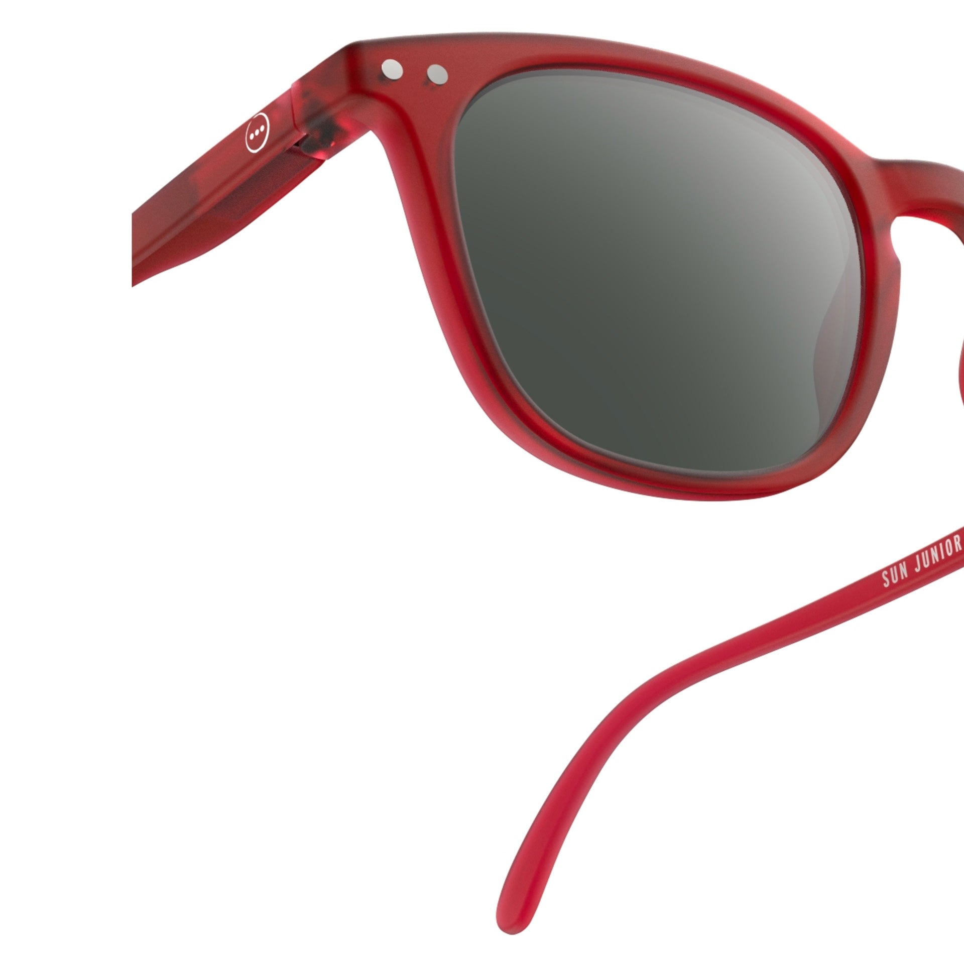 Lunettes de soleil pour garçons et filles rouges "SUN #E" (5-10 ans)