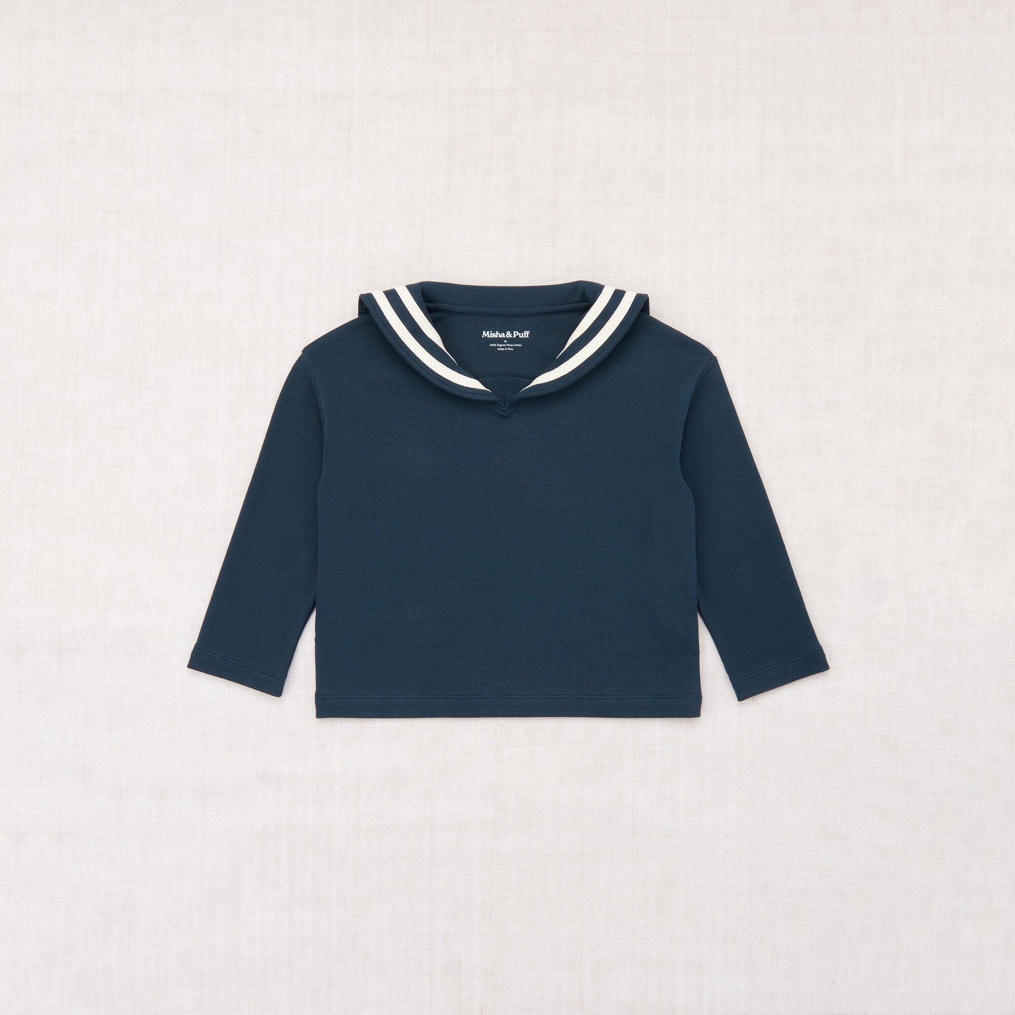 Boys & Girls Dark Blue Cotton Top