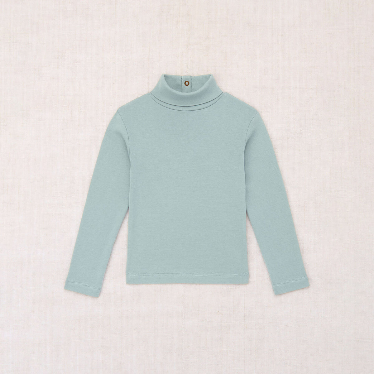 Boys & Girls Light Blue Cotton Turtleneck