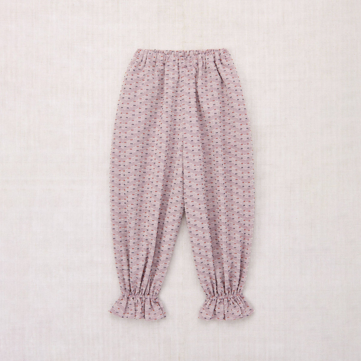 Girls Pink Cotton Trousers