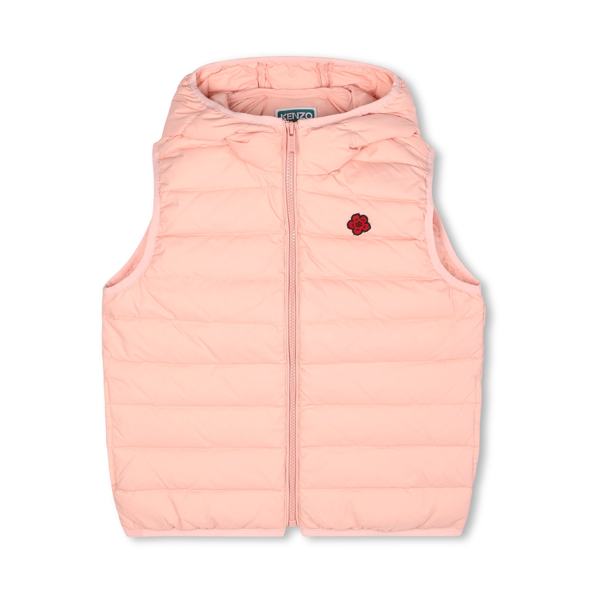 Boys & Girls Pink Padded Down Gilet