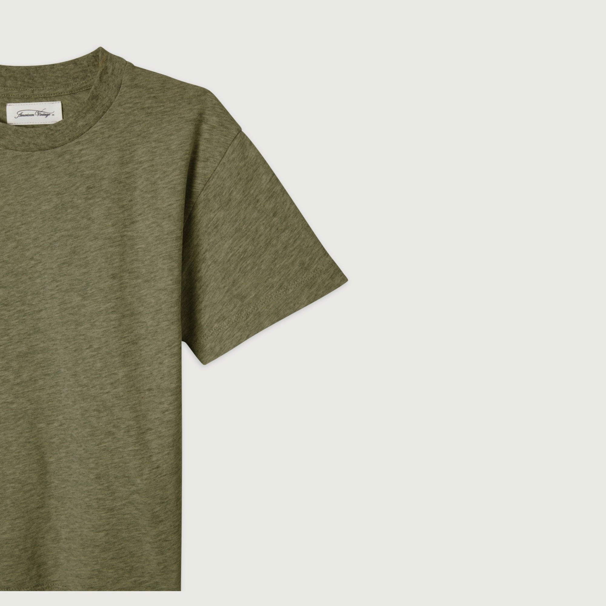 Boys & Girls Green Cotton T-Shirt