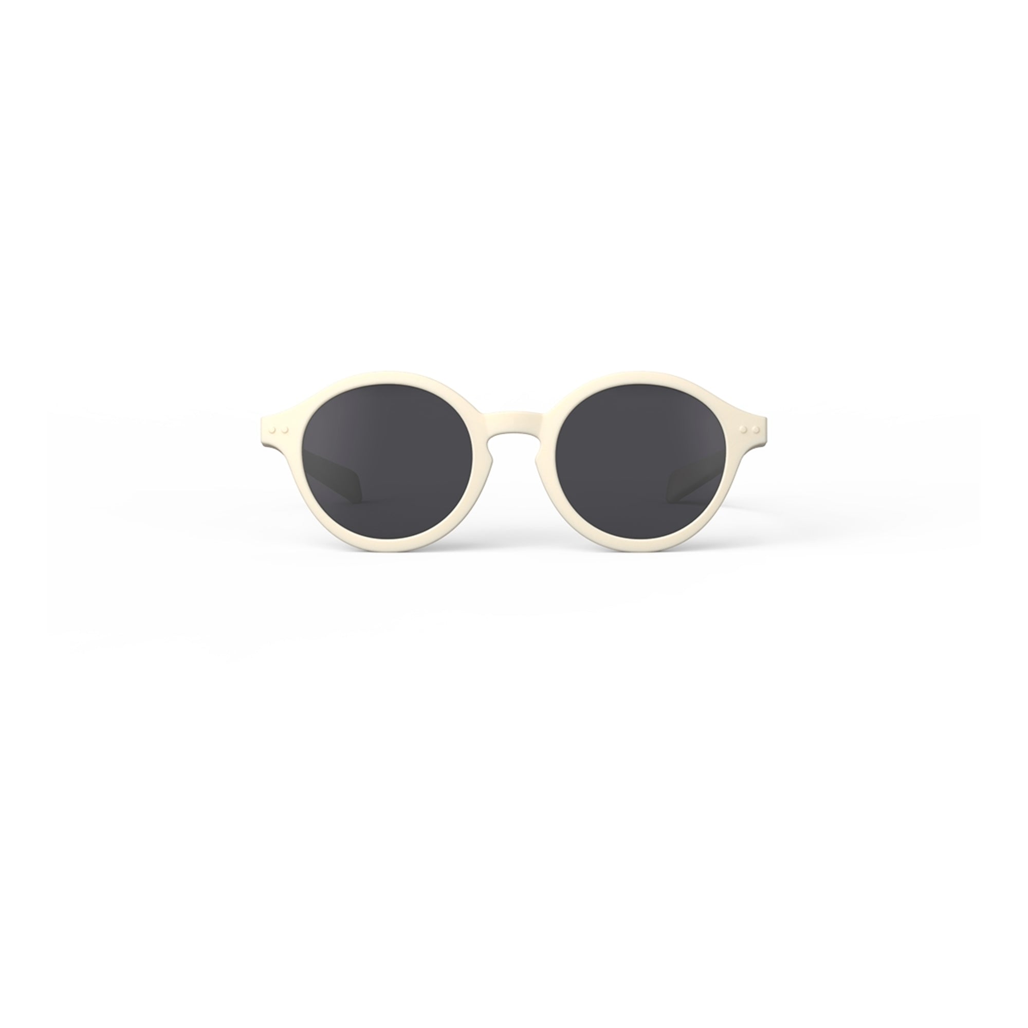 Boys & Girls White "KID+ #d" Sunglasses(3-5Y)