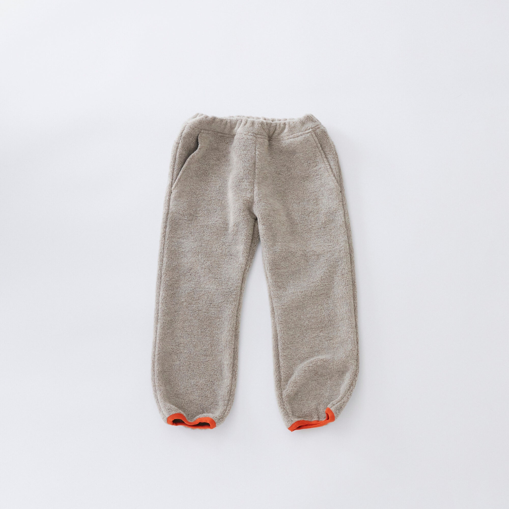 Boys & Girls Beige Fleece Trousers