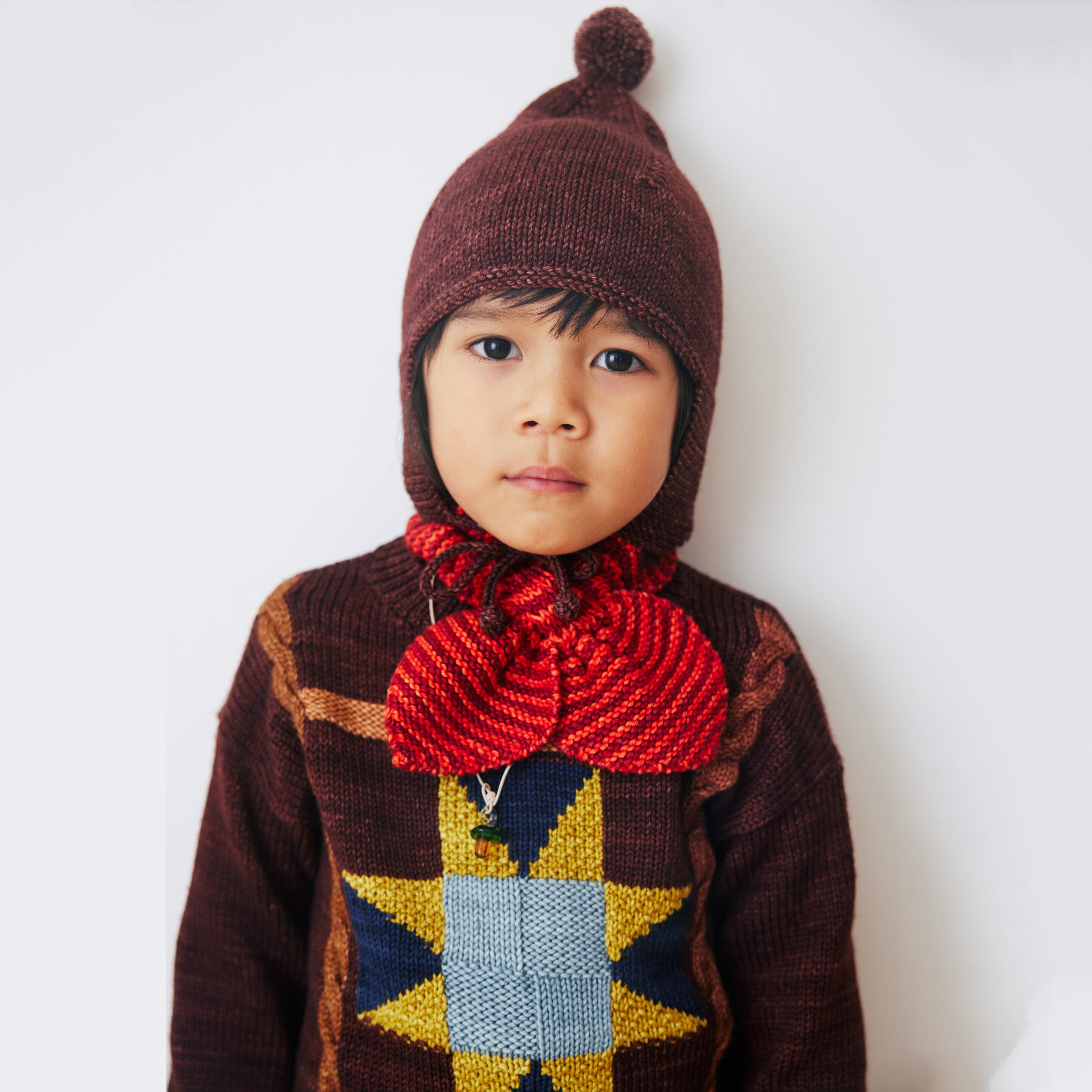 Boys & Girls Fig Wool Hat