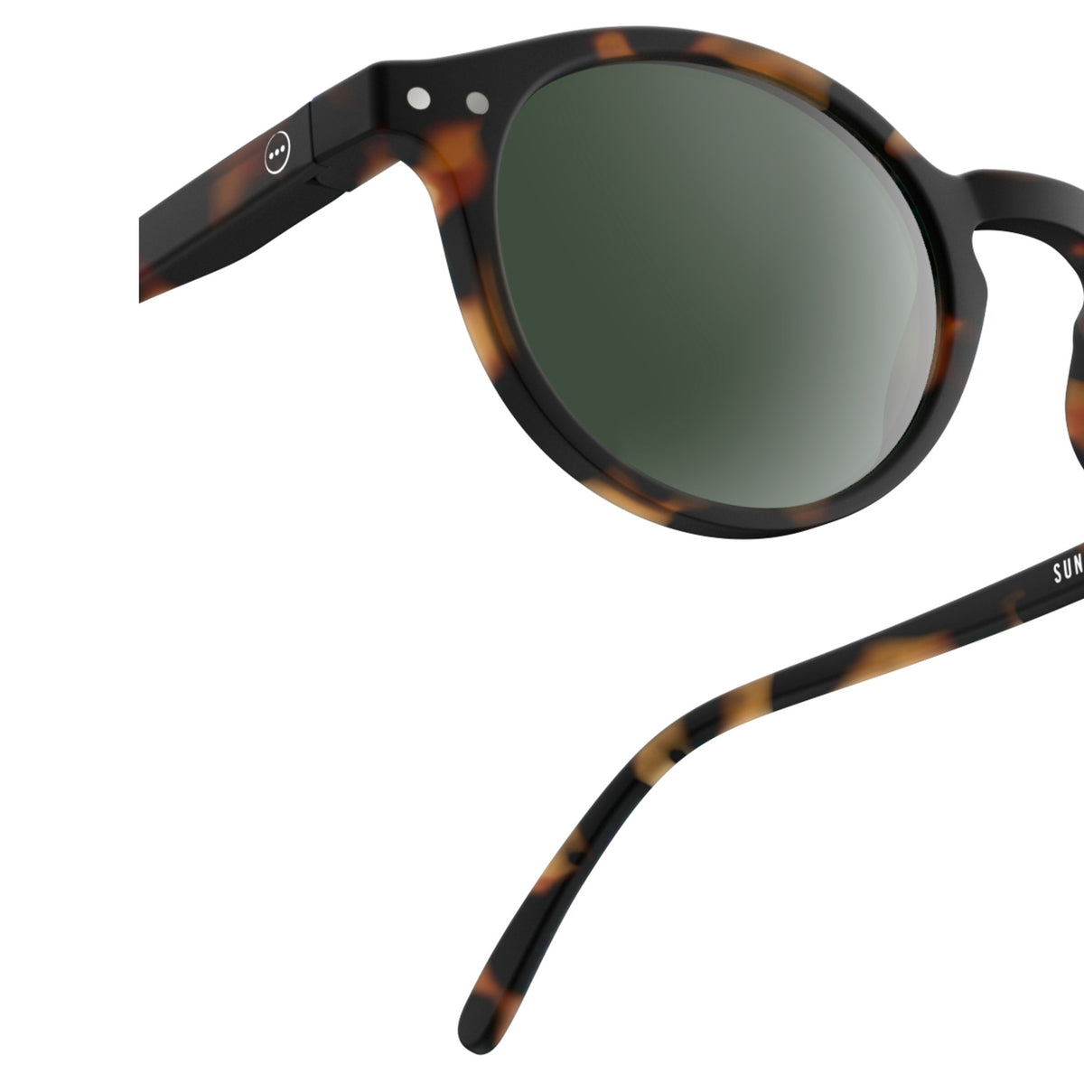 Lunettes de soleil pour adultes marron "SUN #H" (verres verts)
