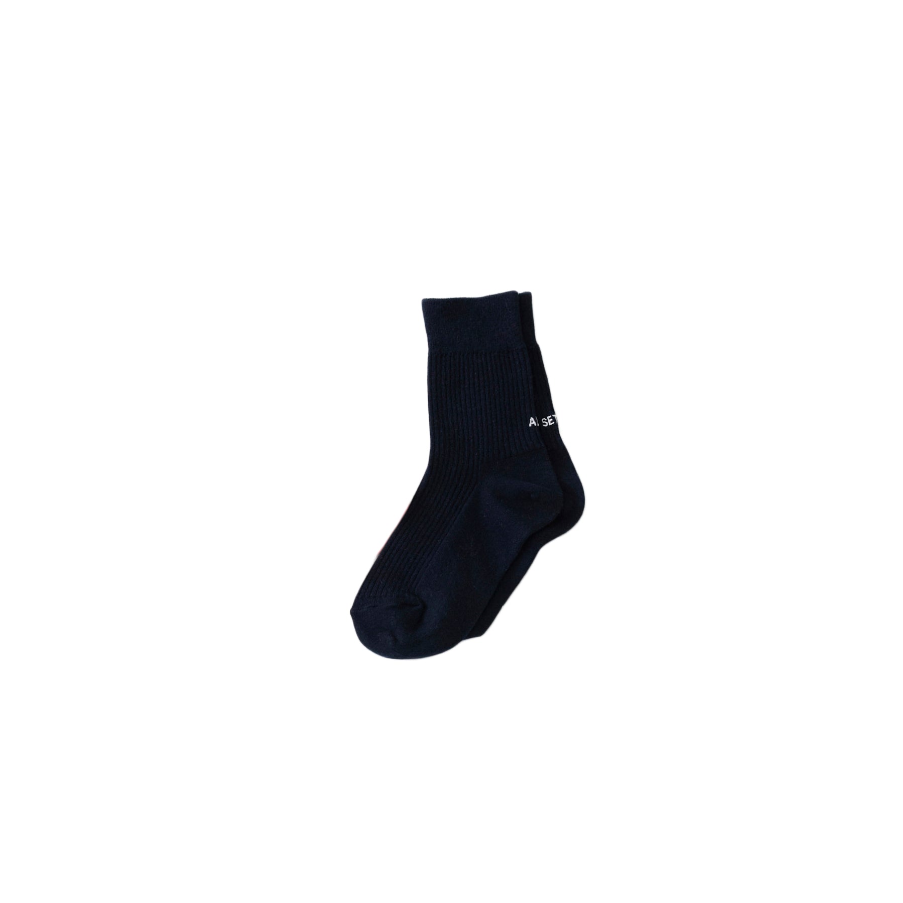 Boys & Girls Navy Logo Socks