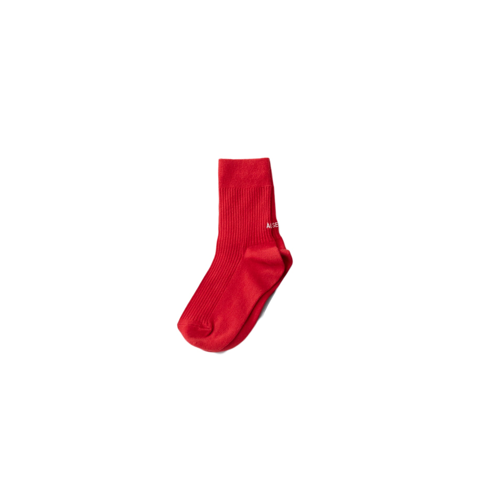Boys & Girls Red Logo Socks