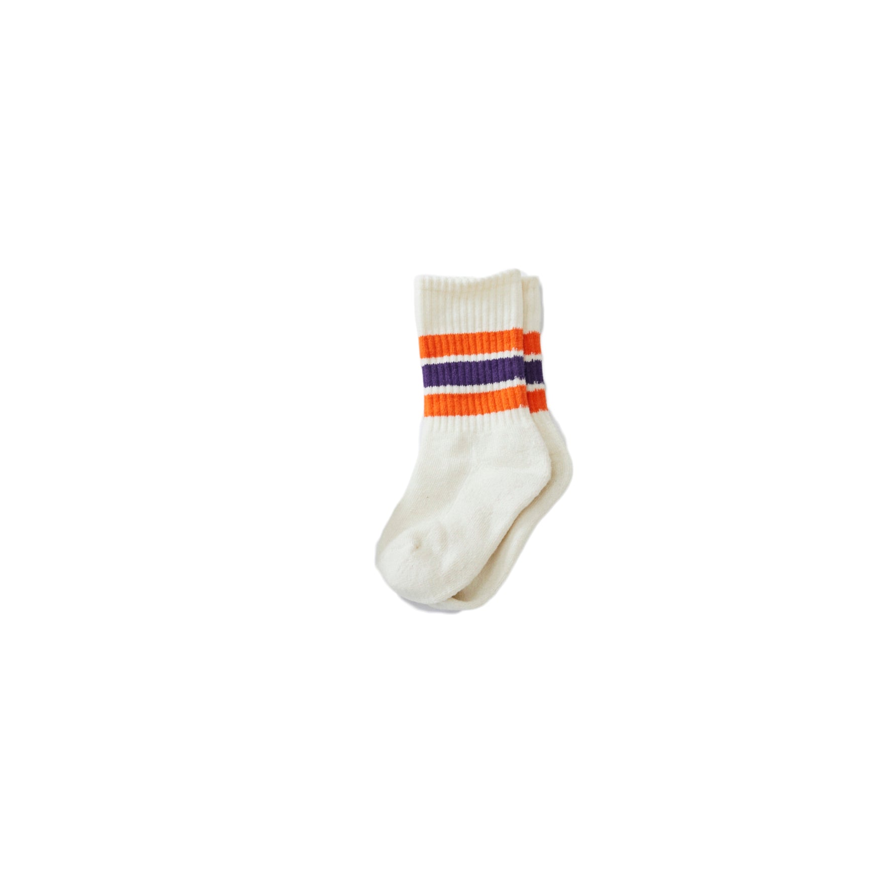 Boys & Girls Orange Stripes Socks