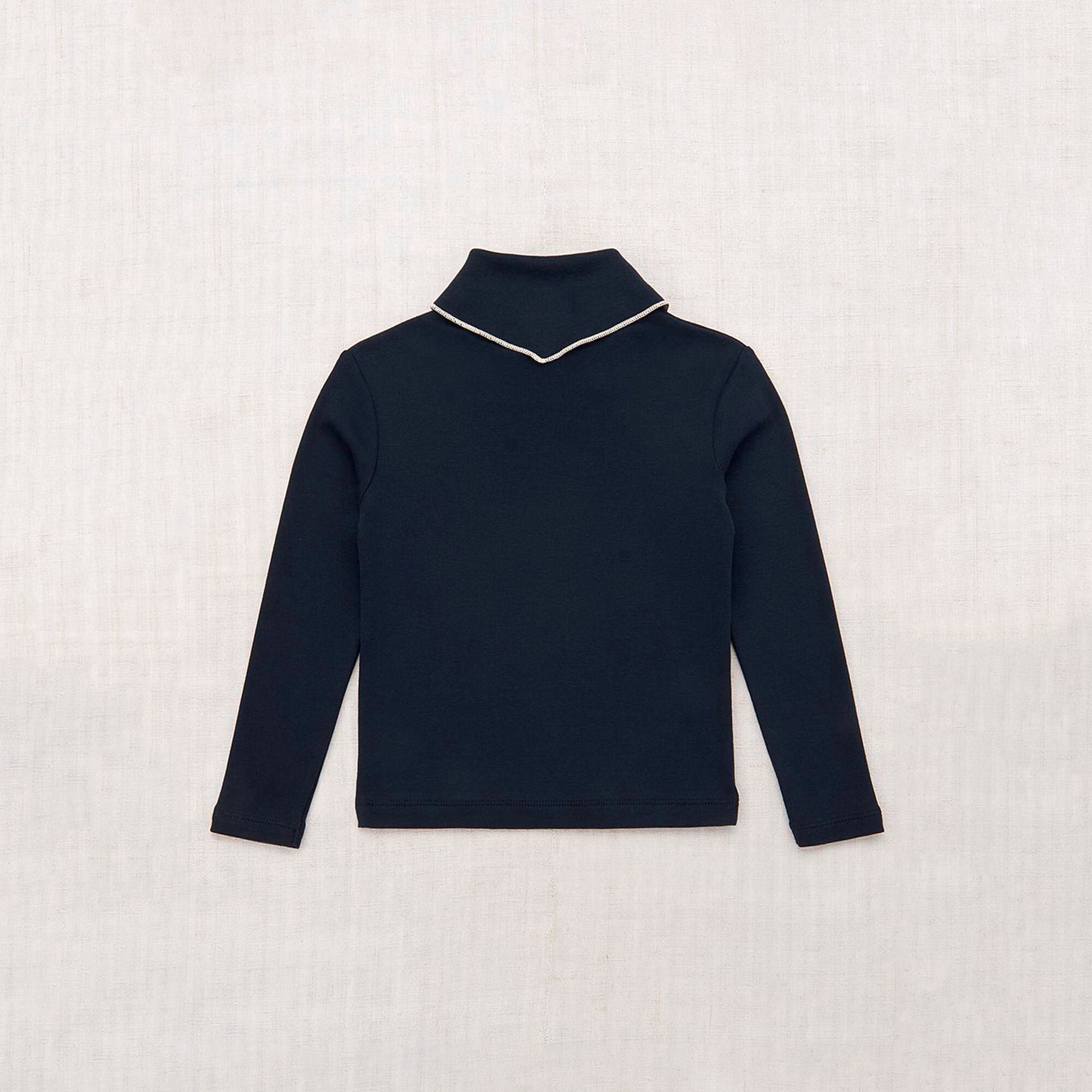 Boys & Girls Navy Bow Cotton T-Shirt