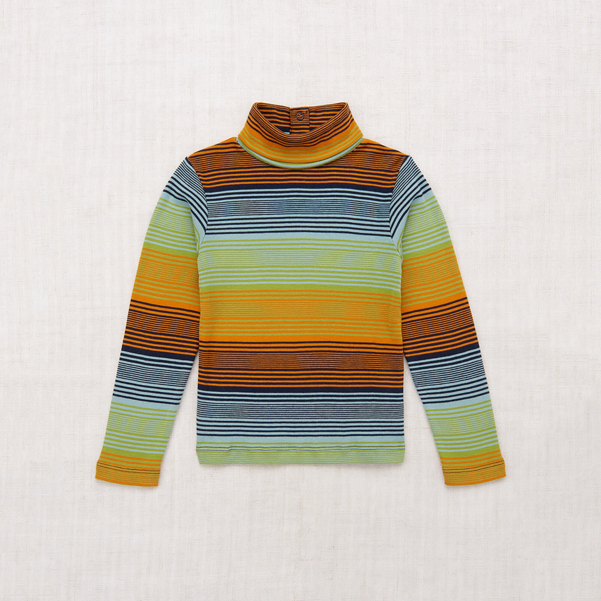 Boys & Girls Multicolor Stripes Cotton T-Shirt