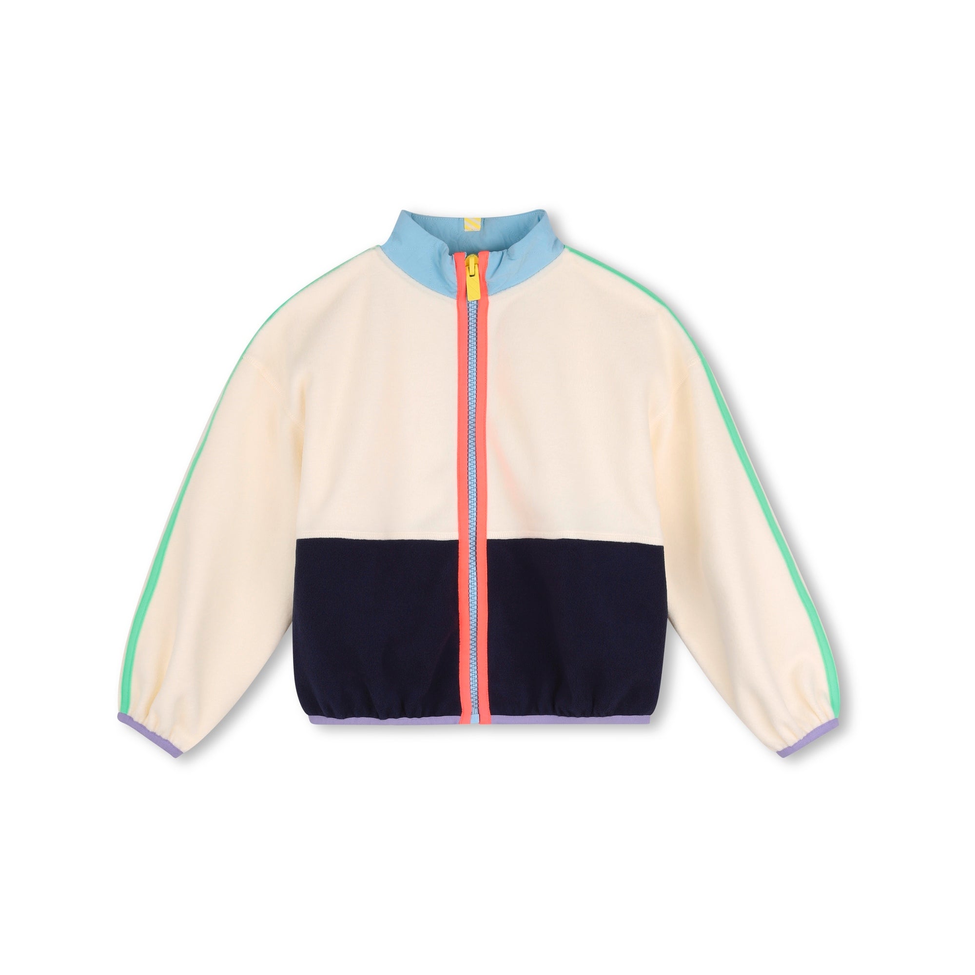 Boys & Girls White Fleece Jacket
