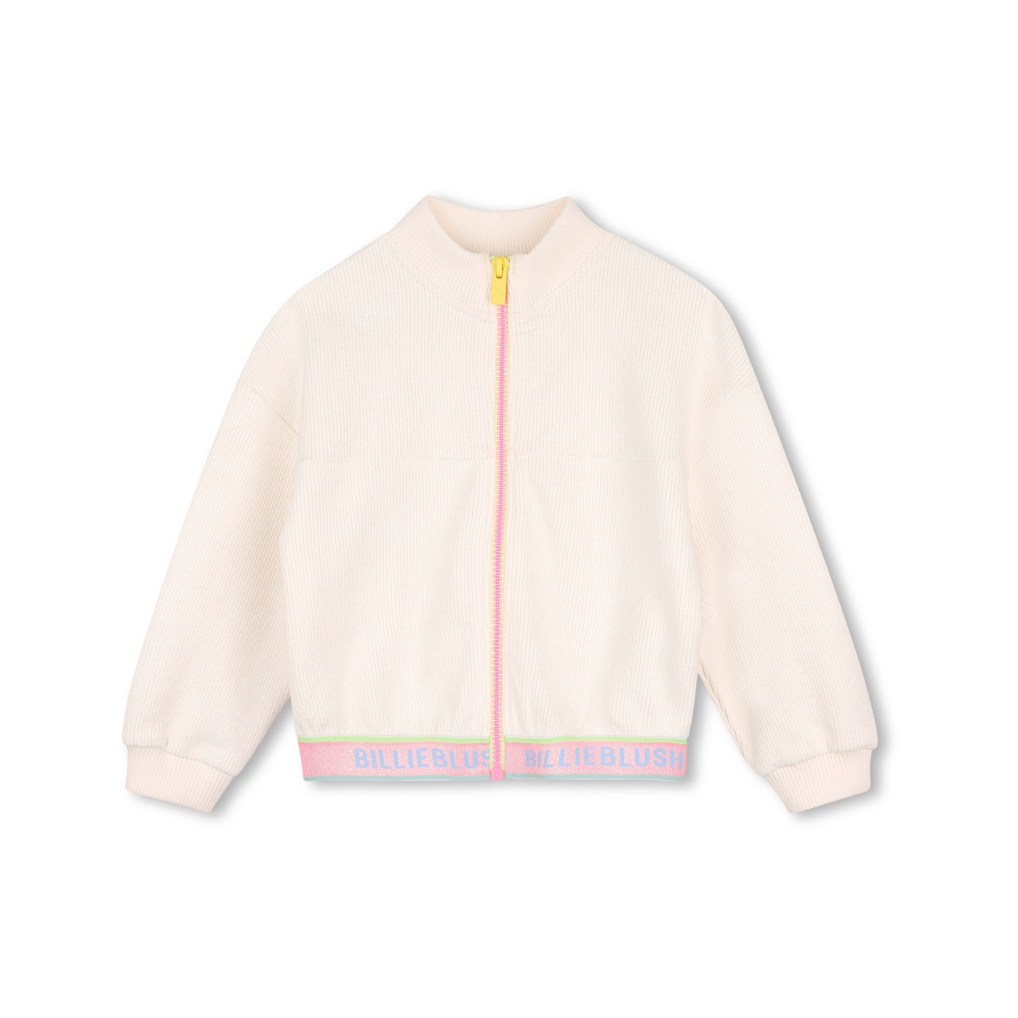 Girls White Knit Cardigan