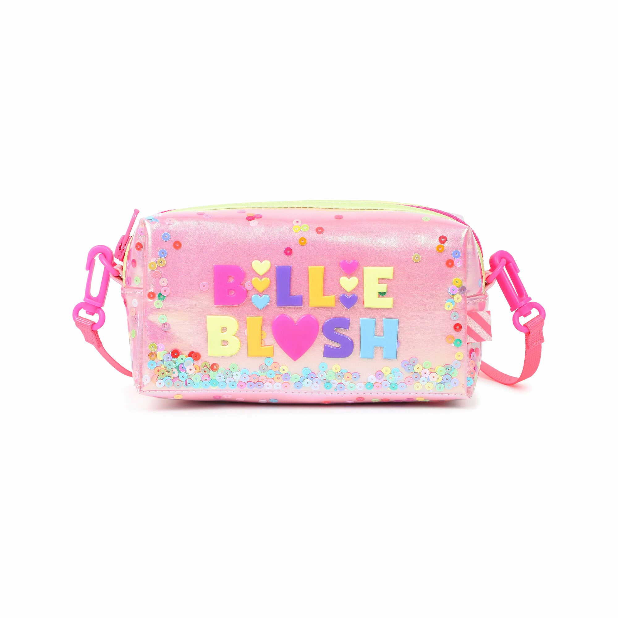 Girls Pink Logo Shoulder Bag(17 x 8 x 8 cm)