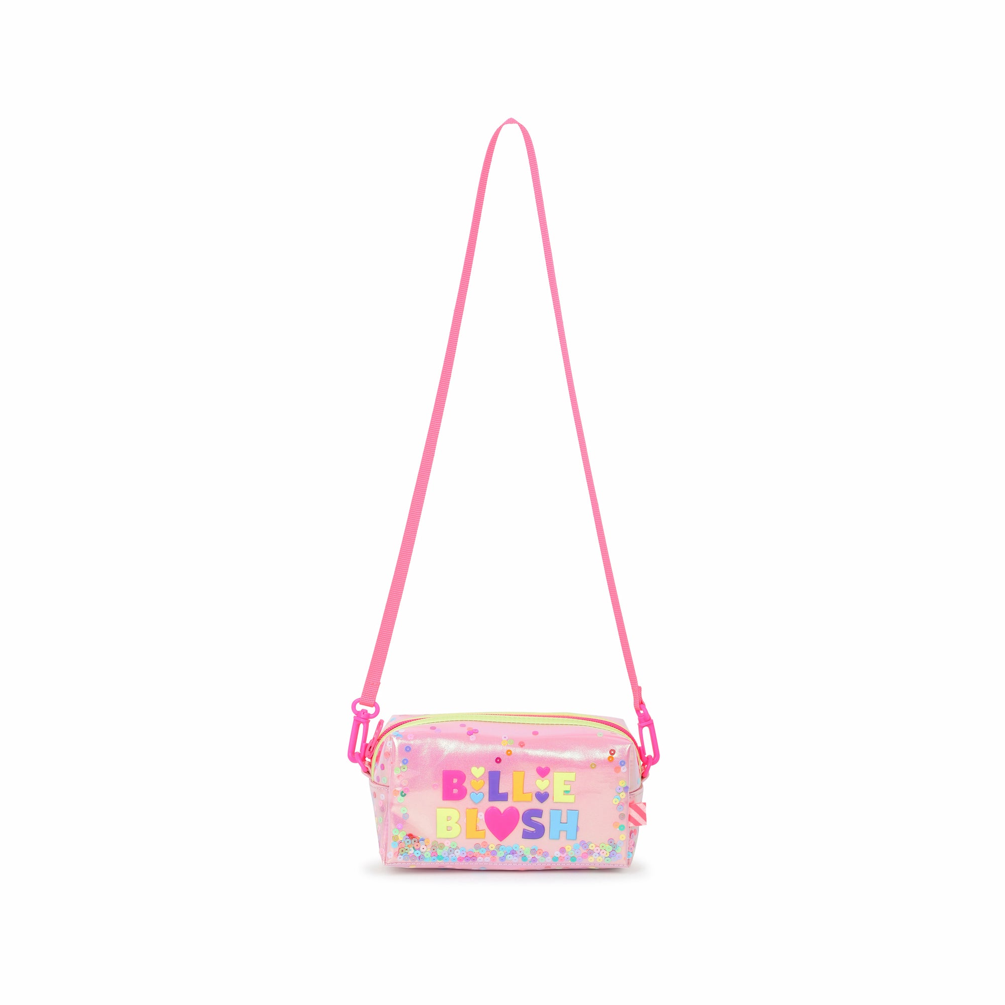 Girls Pink Logo Shoulder Bag(17 x 8 x 8 cm)